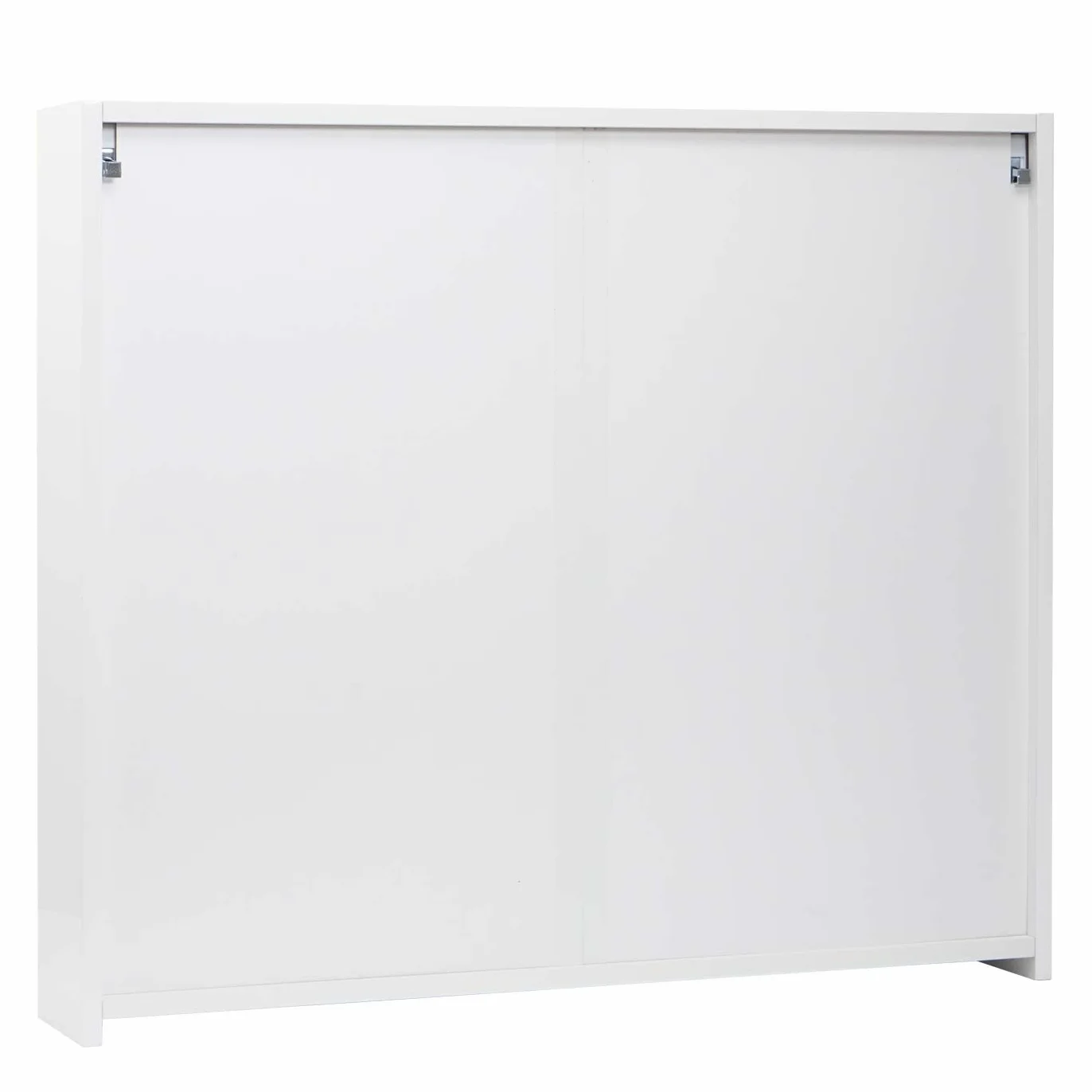 Mendler Szafka łazienkowa wisząca z lustrem HWC-B19b 70x80x16 cm biała wysoki połysk FSC