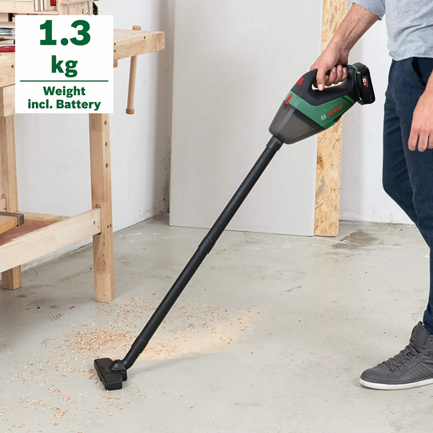 Bosch UniversalVac 18 Odkurzacz akumulatorowy 18V