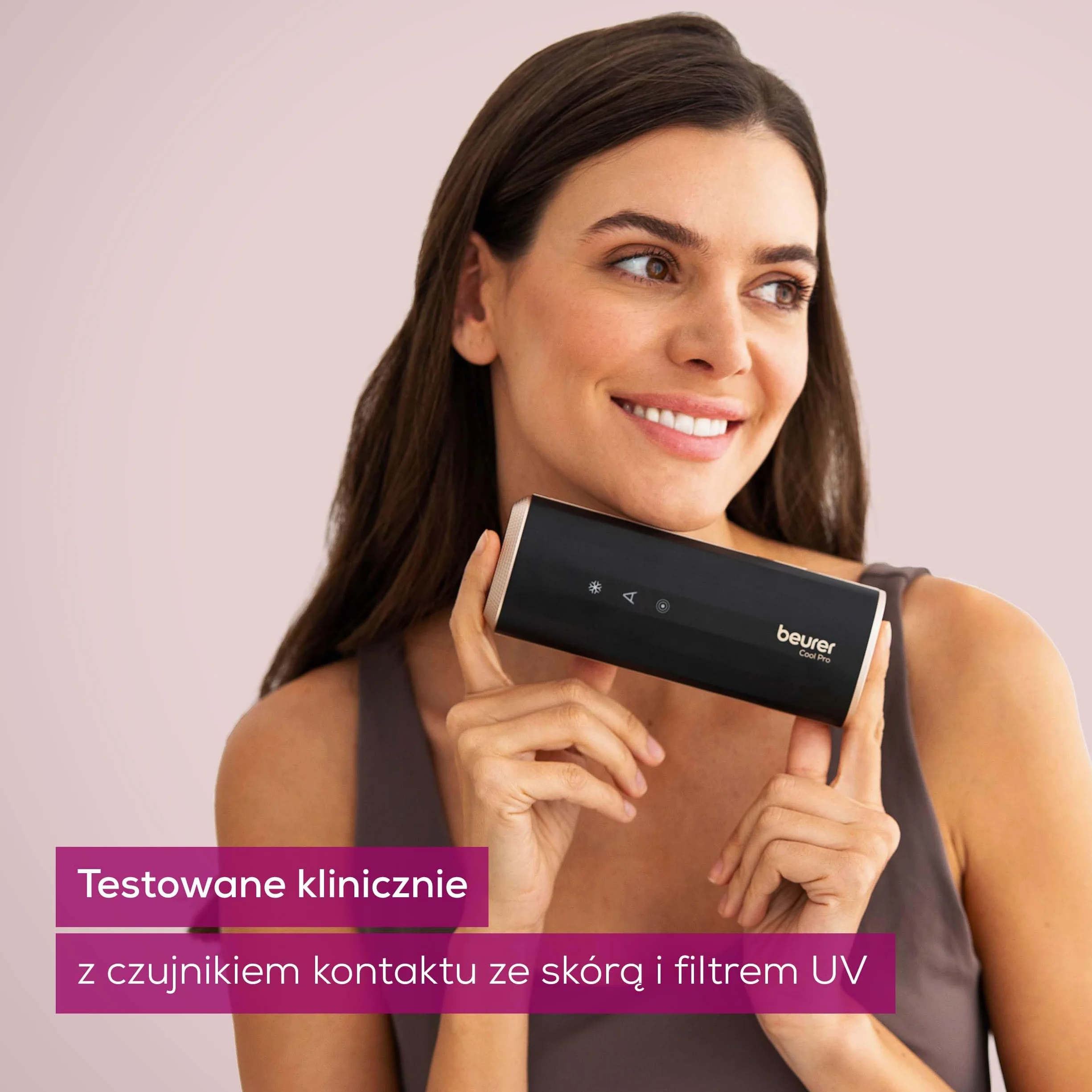 Beurer IPL 7800 COOL PRO urządzenie do depilacji IPL z chłodzeniem, 5 poziomów intensywności, do 1 mln impulsów świetlnych, do ramion, nóg, twarzy, bikini i pach, dla kobiet i mężczyzn