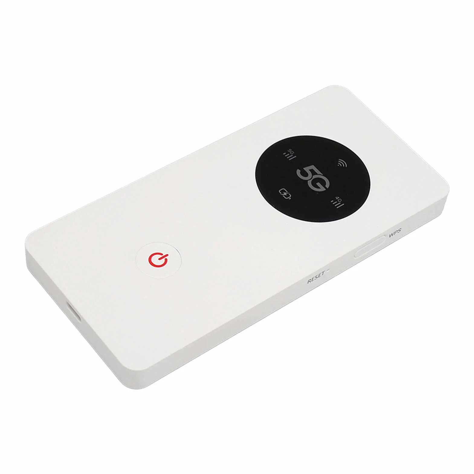Jectse Ultraszybki hotspot 5G WLAN z gniazdem na karty NanoSIM, do 16 urządzeń, 2,4 GHz i 5,0 GHz, kieszonkowy format do podróży, biura, na kemping