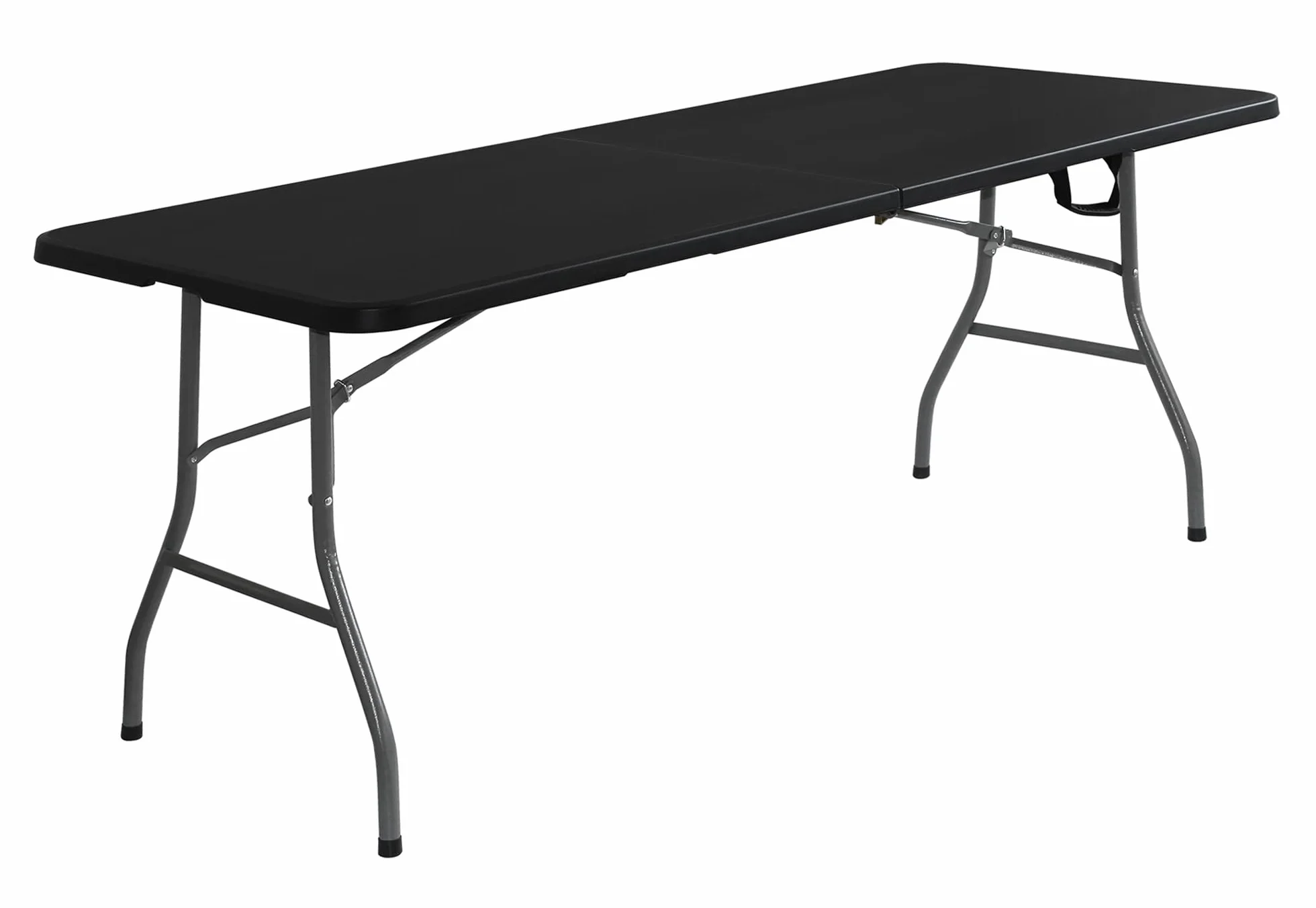 KG KITGARDEN Wielofunkcyjny przenośny składany stół, 180x74x74cm, czarny