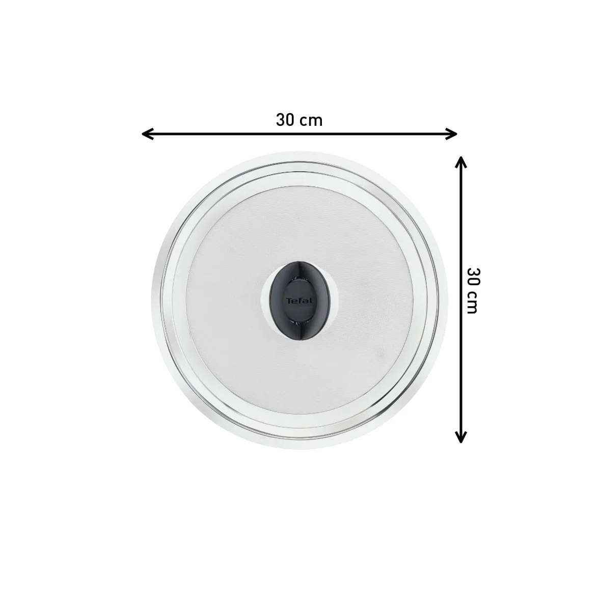 Tefal Ingenio osłona antyrozbryzgowa ze stali nierdzewnej 24-30 cm