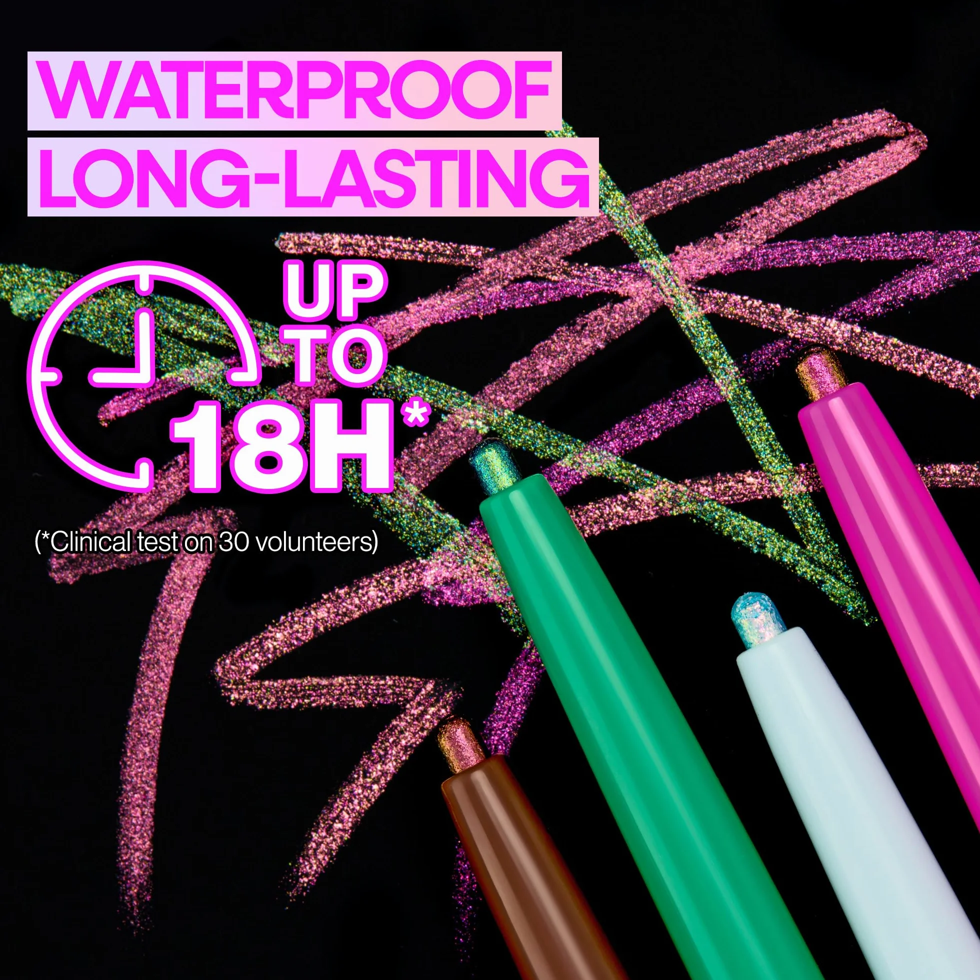 Wet n Wild Chameleon Chrome Eyeliner Wysuwany Wodoodporny 18-Godzinne Noszenie Cosmic Seeker