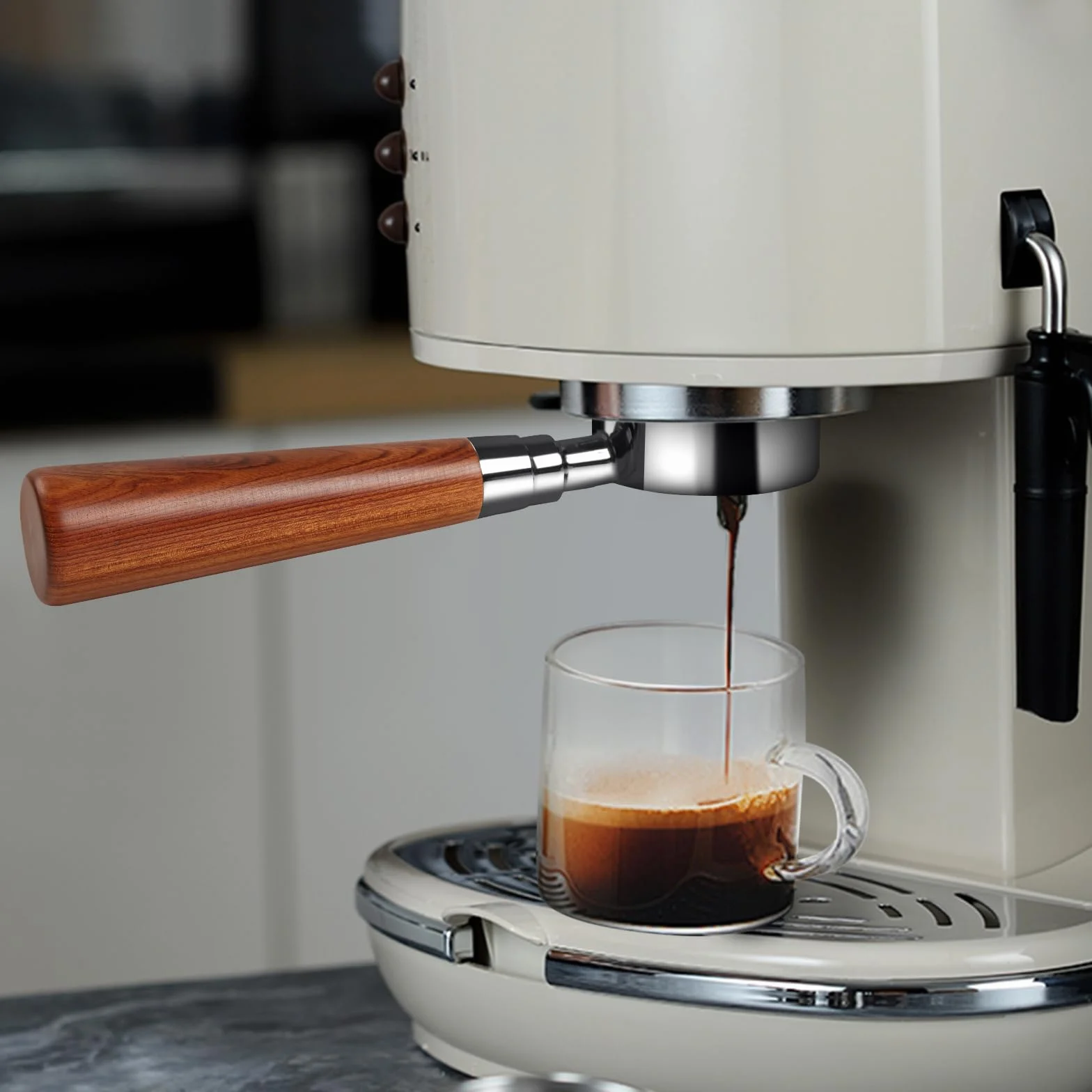 Espresso Kolba bez dna 51 mm 3 uszy sitko Dedica EC680 EC685