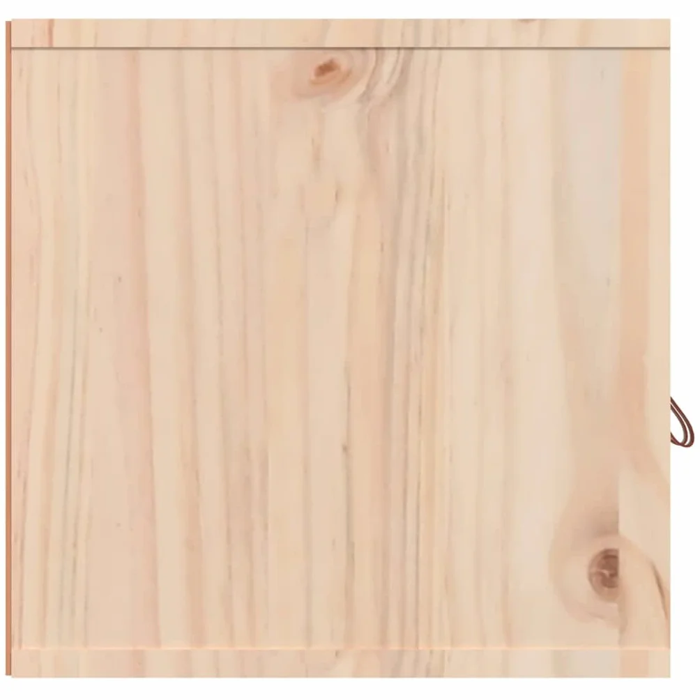 Szafka wisząca 80x30x30 cm Drewno sosnowe lite