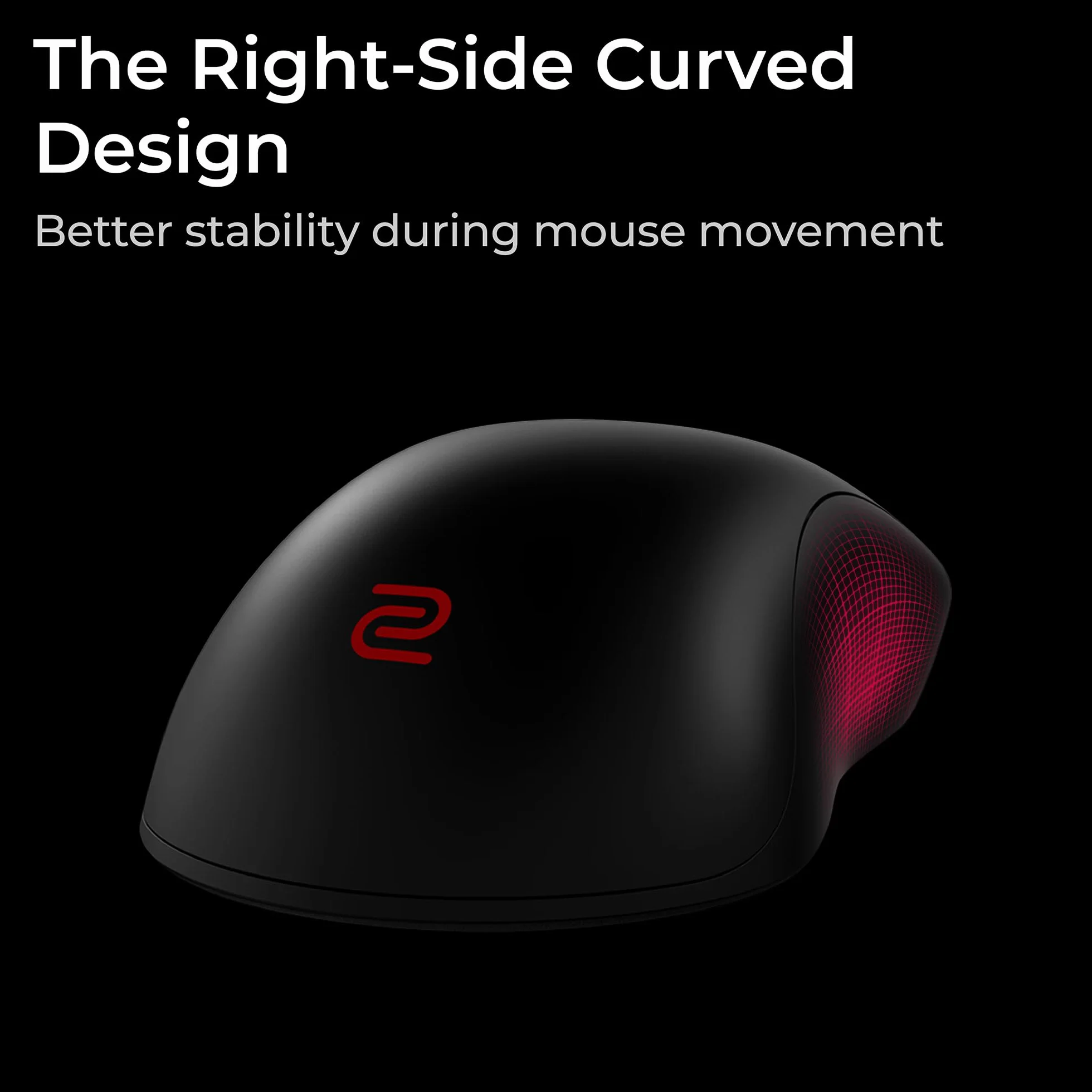 BenQ ZOWIE U2-DW bezprzewodowa mysz eSports 4K | nauka o sporcie | ulepszony odbiornik 4K | 60 g | symetryczny | bez sterownika | czujnik 3950 | wskaźnik odpytywania 4K