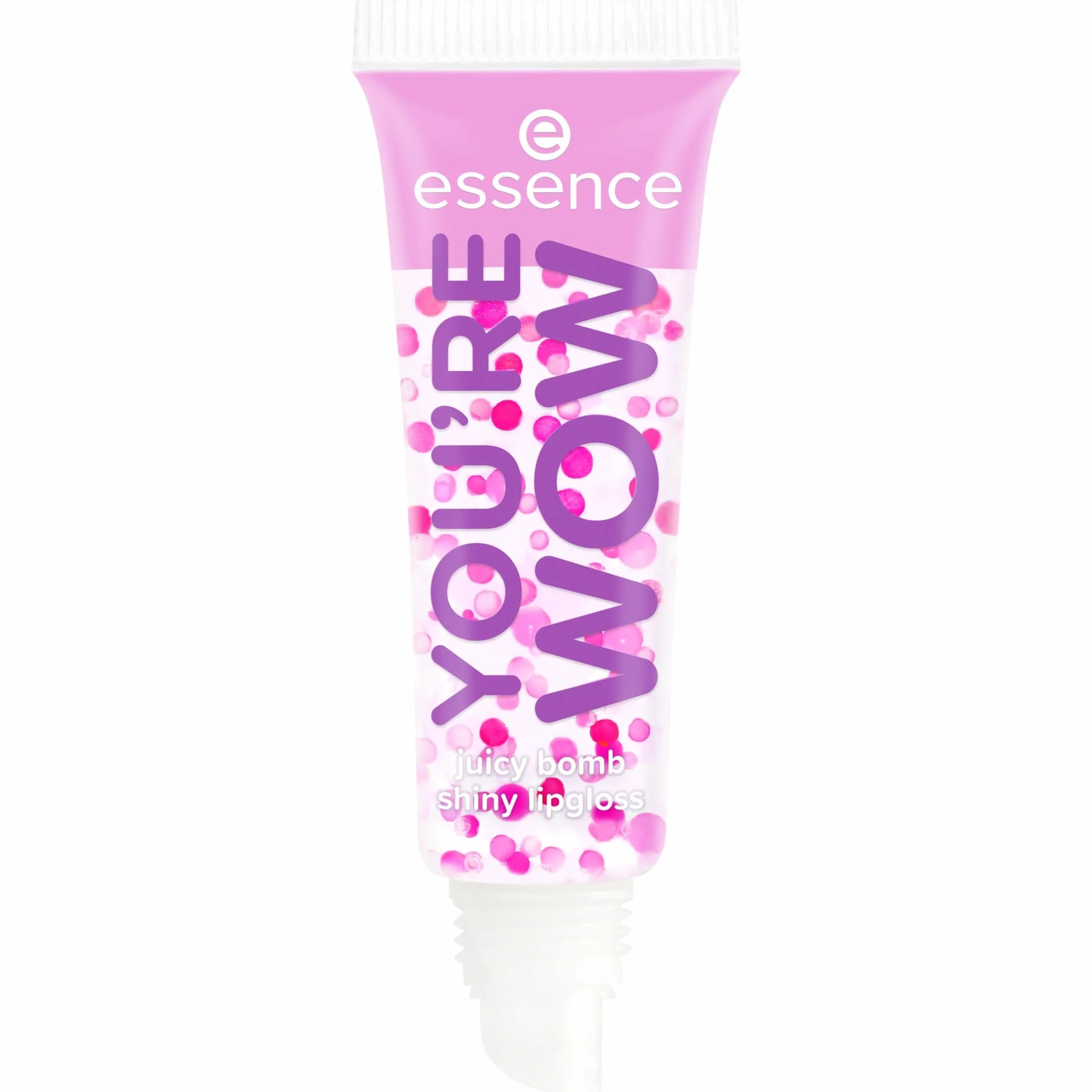 essence Błyszczyk do ust YOU’RE WOW juicy bomb, natychmiastowy wynik, błyszczący (10ml)