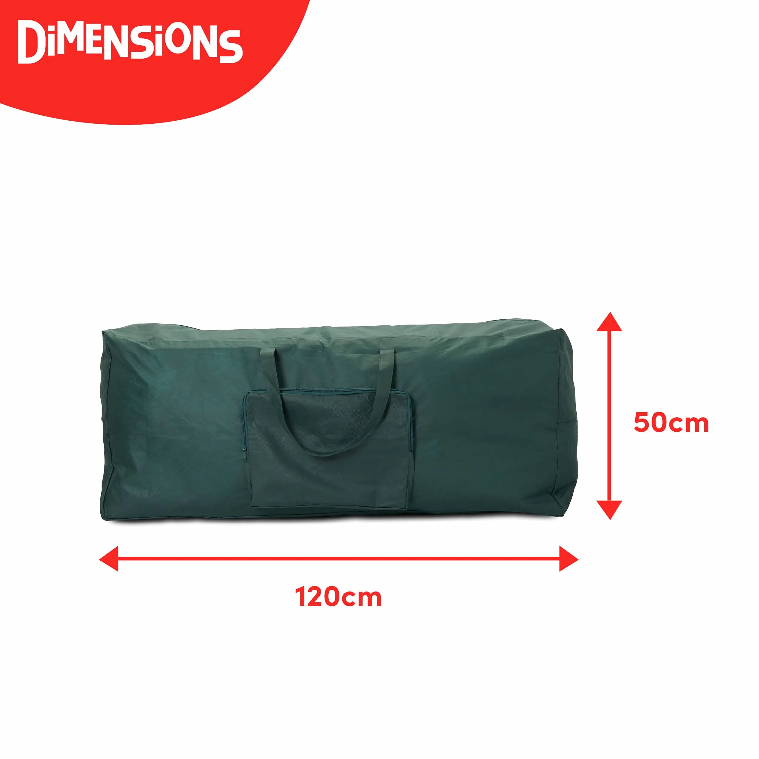 The Twiddlers Large Heavy Duty Storage Bag with Handles 120 x 35 x 50 cm