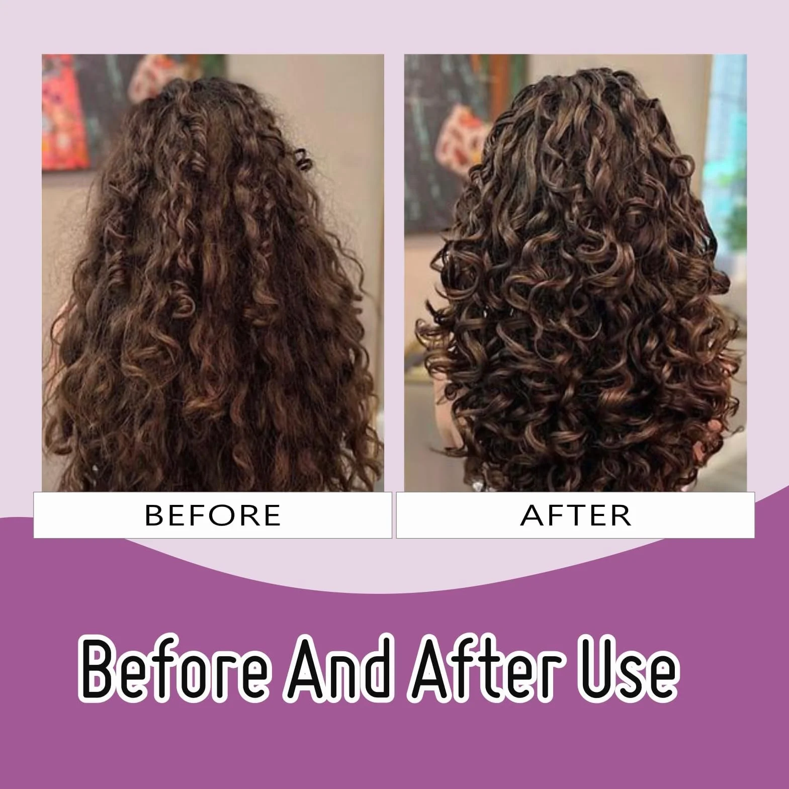 Szczotka do włosów Curl Hair Brush do stylizacji loków, szczotka do włosów, z włosia dzika, wielofunkcyjna, bez ciągnięcia, masowania i rozczesywania (fioletowa)
