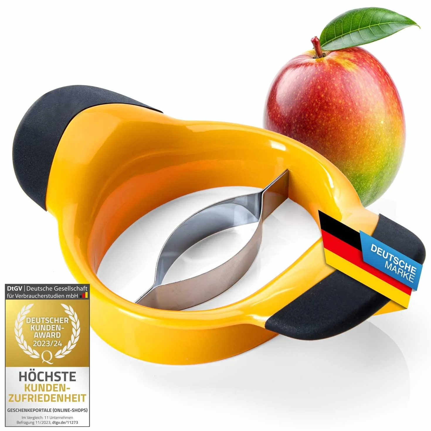 Obieraczka do mango ze stali nierdzewnej, krajalnica do mango