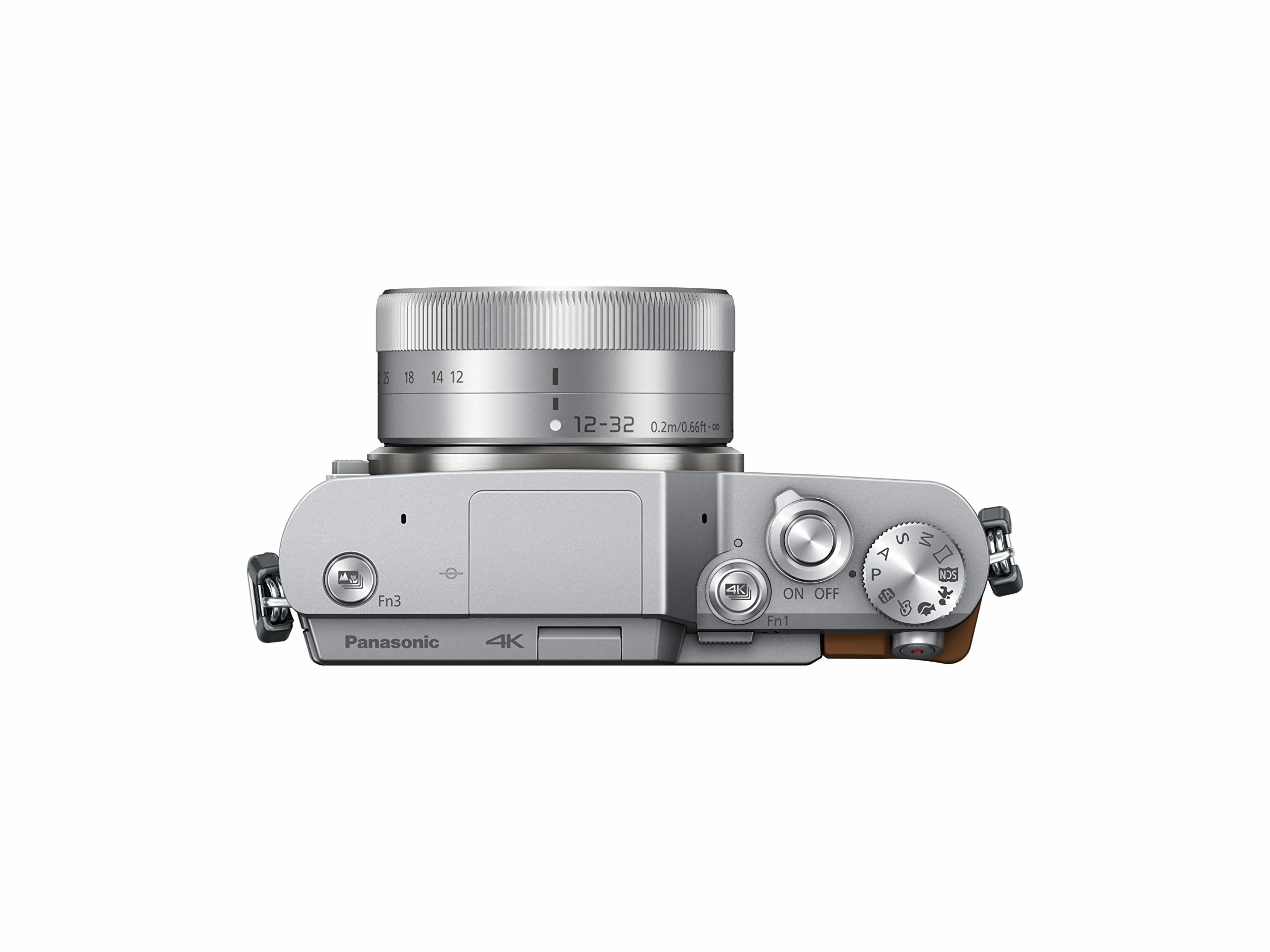 Panasonic DC-GX800KEBT Lumix G Kompaktowa kamera systemowa - jasnobrązowa (obiektyw 12-32 mm, wideo i zdjęcia 4K)