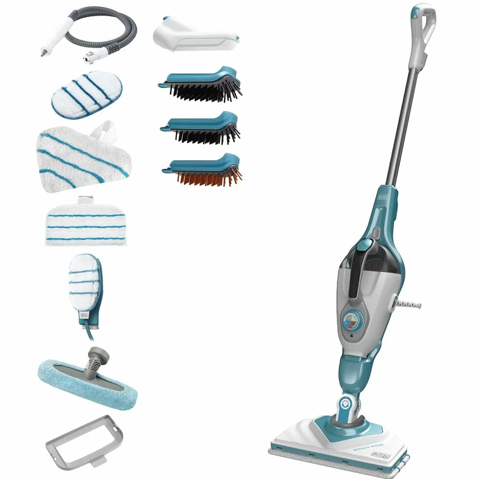 Black & Decker Mop Parowy 2w1 FSMH13101SM 1600W