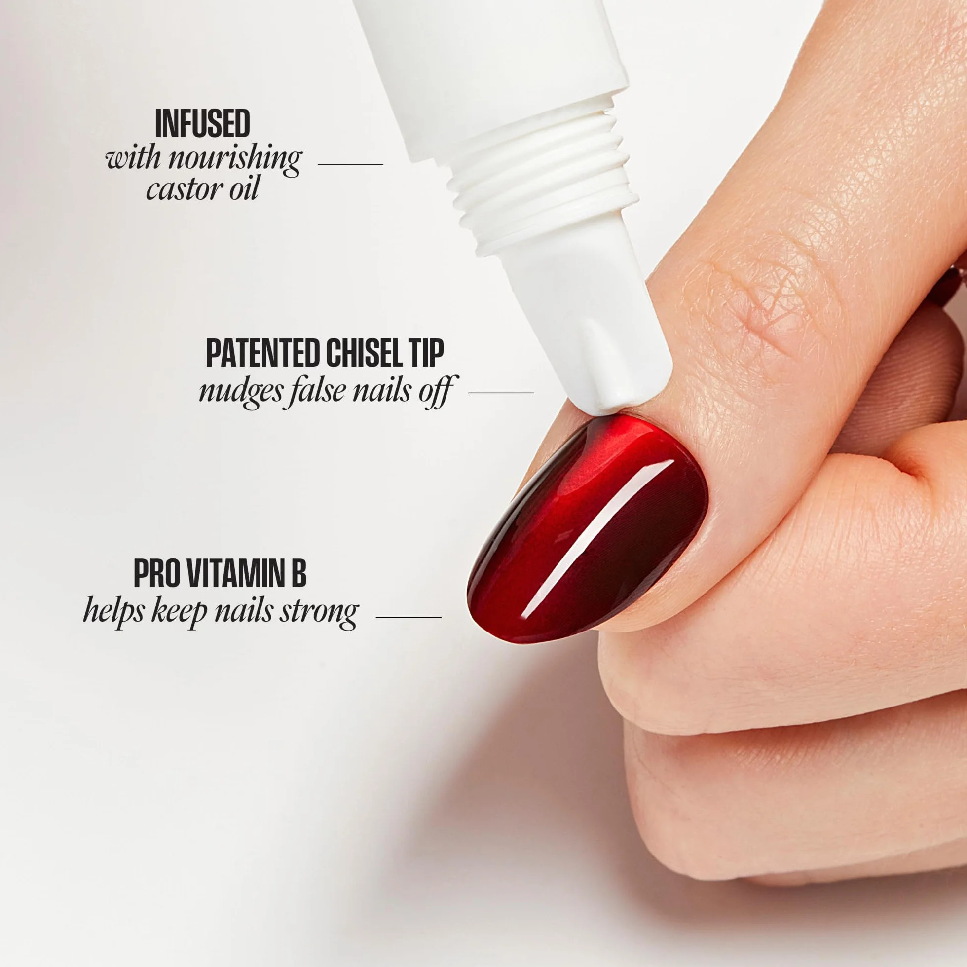 Kiss Glue Off płyn do usuwania sztucznych paznokci 13,5 ml