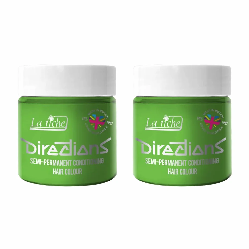 La Riche Directions półtrwała farba do włosów, 100 ml, puszka 2 szt. (Spring Green)