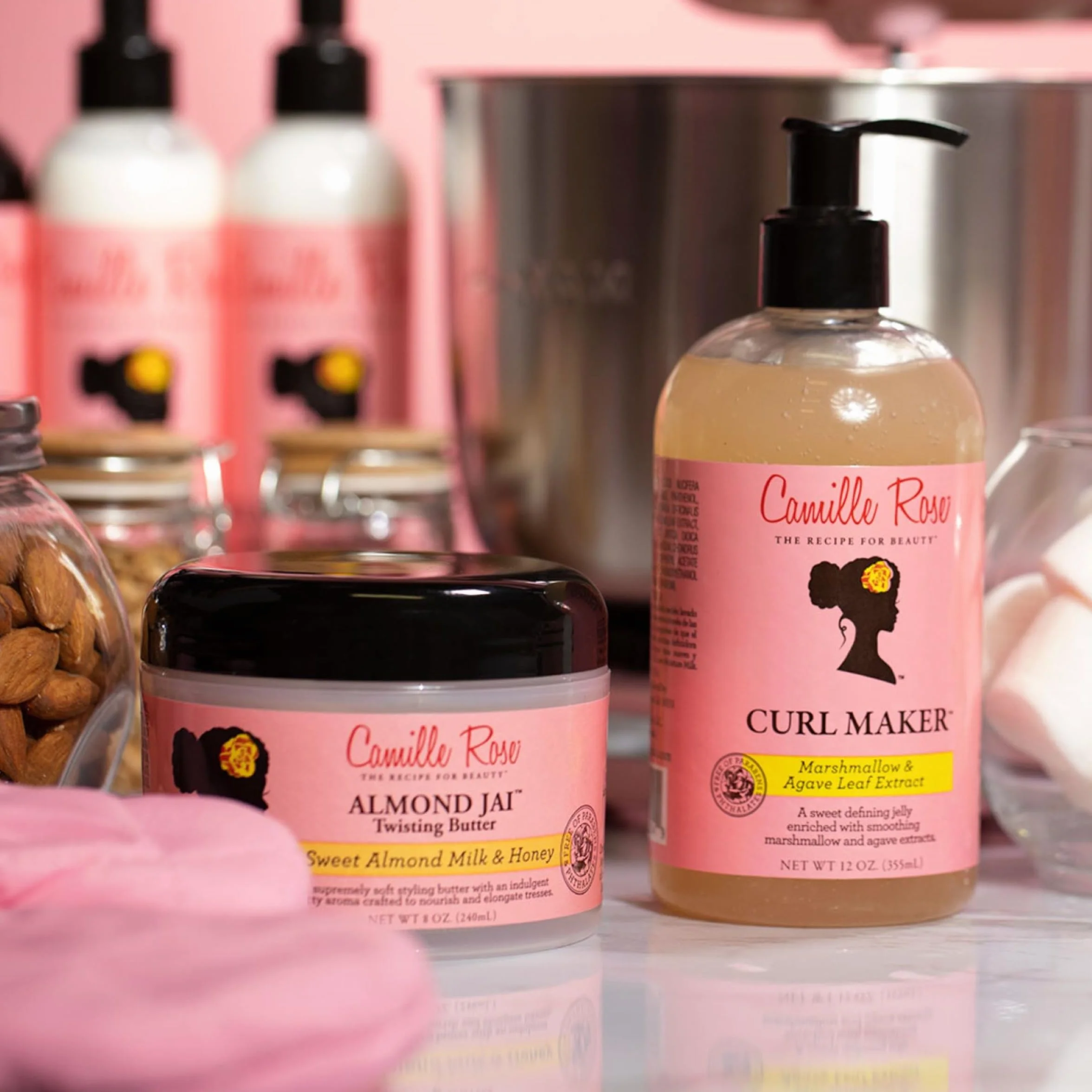 Camille Rose Naturals Almond Jai Twisting Butter 240ml