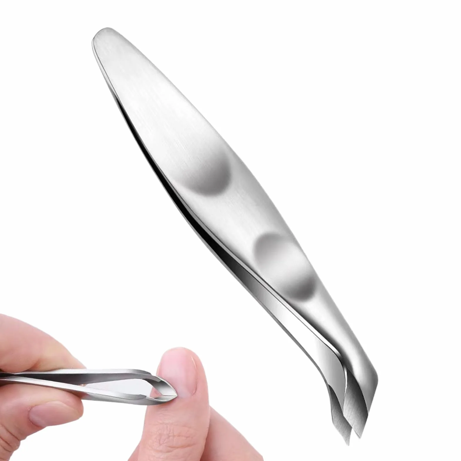 Cążki do obcinania skórek - Narzędzie paznokci ze stali nierdzewnej usuwania martwego naskórka | Precyzyjne ostre ostrza z ergonomicznym uchwytem, ​​paznokci i Manicure Pedicure Do u