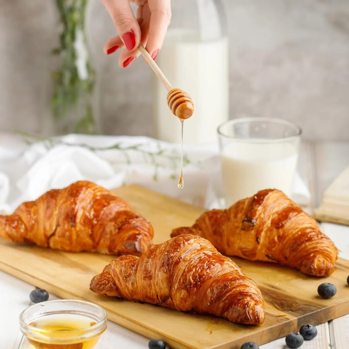 Drewniane łyżki do miodu 50 sztuk 8 cm spirala miodowa wielokrotnego użytku