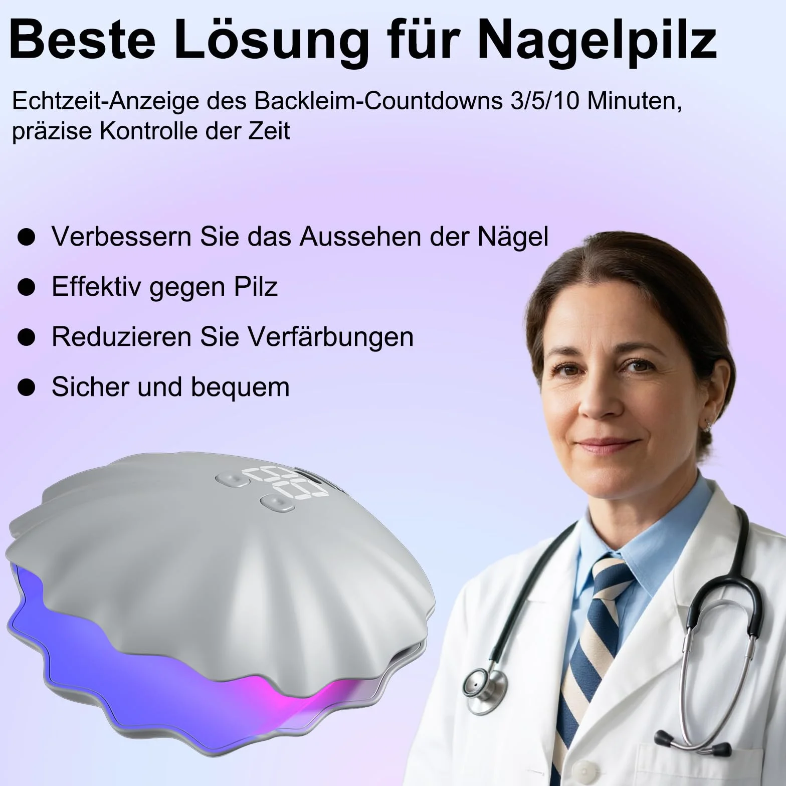 nagelpilz lasergerät - Urządzenie laserowe do leczenia grzybicy paznokci, ulepszenie w stosunku do urządzenia laserowego do leczenia grzybicy paznokci