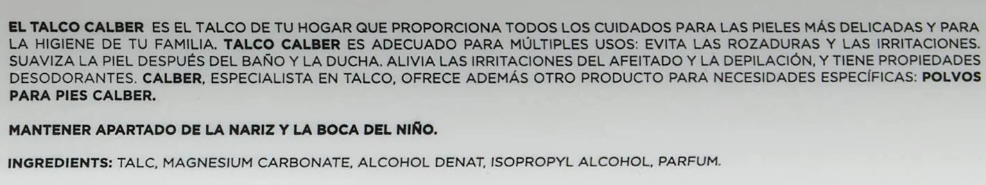 Talco Dermoprotector y Hipoalergénico - 200 gr