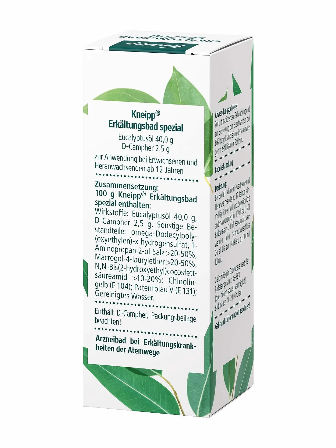 Kneipp Spezial Eucaliptus Olejek do Kąpieli, 100 ml