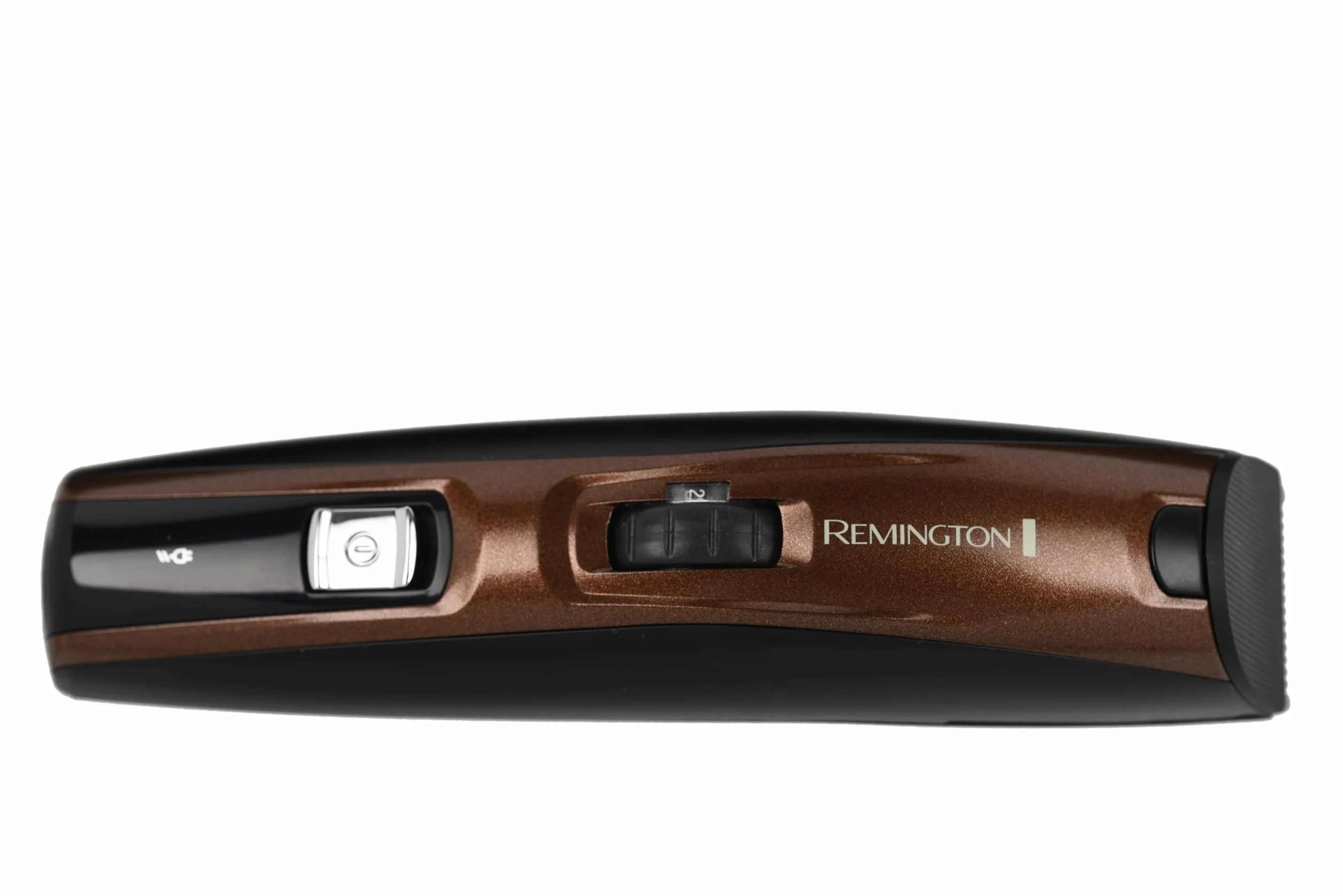 Remington trymer do brody, samoostrzące się ostrza pokryte tytanem, zestaw do domowej stylizacji, bezprzewodowy, zakres dł. 1-35mm, 3 nakładki, szczotka + nożyczki, etui, brązowy, Beard Kit MB4046