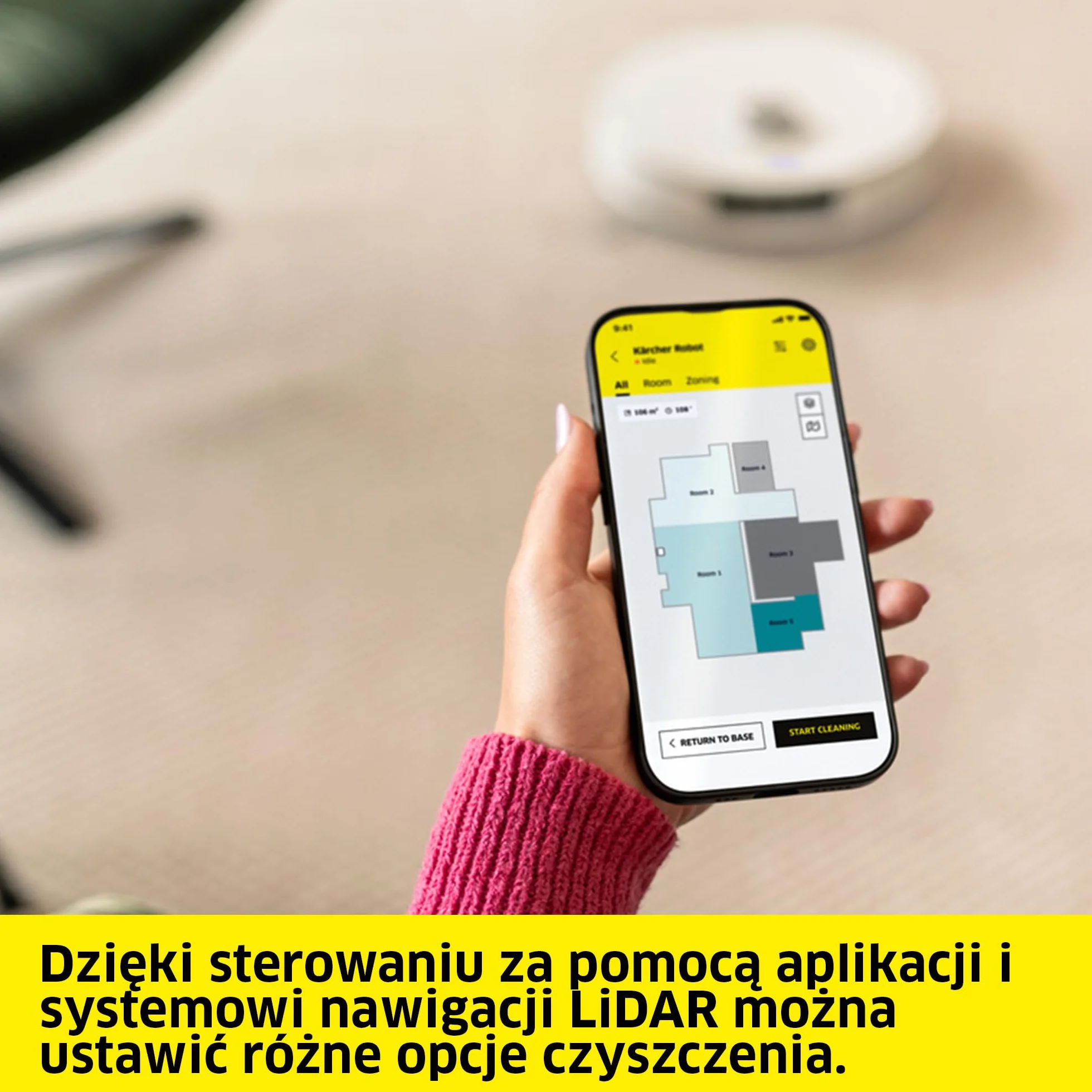 Kärcher robot sprzątający RVM 4 Comfort Extra
