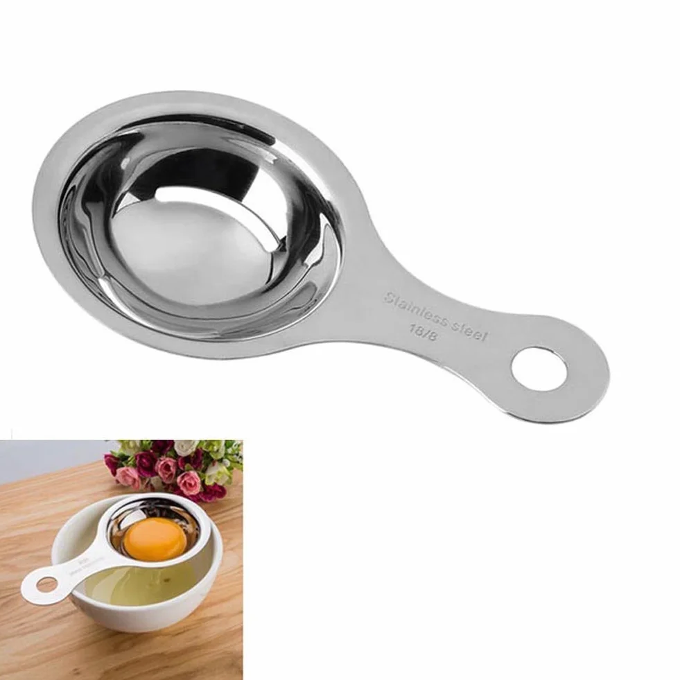 EQLEF Egg Separator Stainless Steel Narzędzie Kuchenne