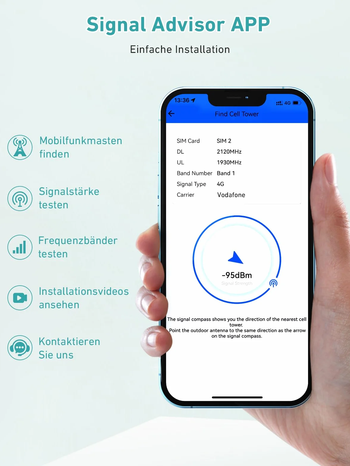 Wzmacniacz SygnałU Telefon KomóRkowy Lte Repeater Dla Aero2 Orange Play T-Mobile 4G ​​3G GSM Booster Band 1/3/7/8/20 Wzmacniacz KomóRkowy PołąCzenia GłOsowe I Dane - Do Domu I Biura