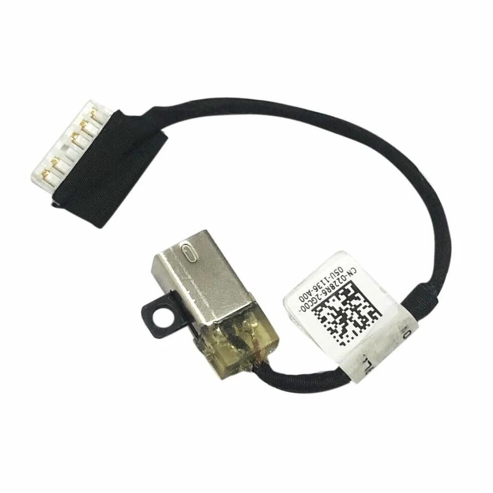 Złącze zasilania DC Ładowarka Power Jack do Dell Inspiron 14 3480 3481 3482 3490 3493 5493 5494 15 3580 3581 3582 3583 3584 3585 3590 3593 0228R622DC301011R00 DC301012300 DC Power Dock
