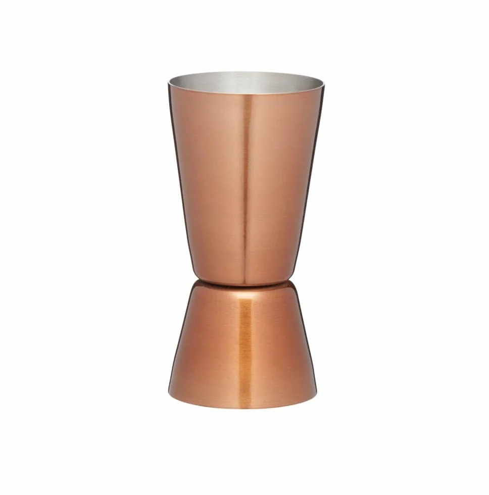 BarCraft Dwustronny Jigger Miarka Barmańska Stal Nierdzewna 25 ml/50 ml 12x17x22 cm