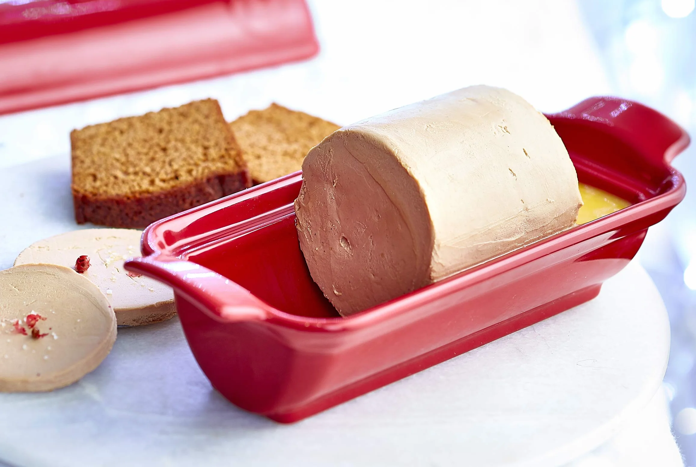 Emile Henry Grand Cru Trawa terrine foie 245 x 105 mm czerwony