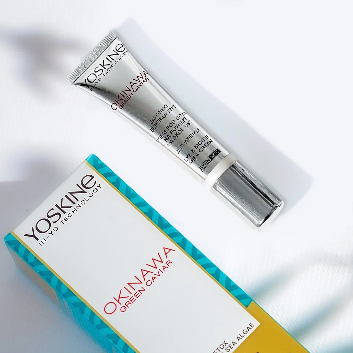 Yoskine Okinawa Green Caviar Anti-Aging krem do oczu i ust 15 ml