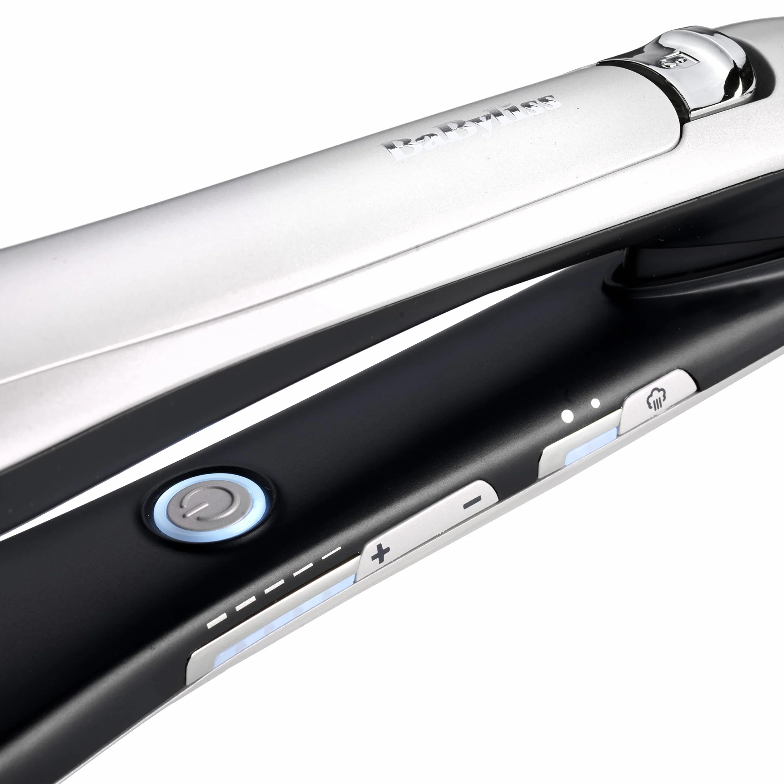 Prostownica parowa BaByliss Steam Lustre, dla większej gładkości i połysku
