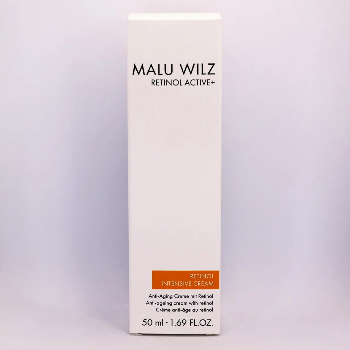 Malu Wilz Retinol Intensive Cream 50 ml – pielęgnujący krem retinolowy z efektem anti-aging dla odmłodzonej skóry, witamina A do naturalnej regeneracji skóry
