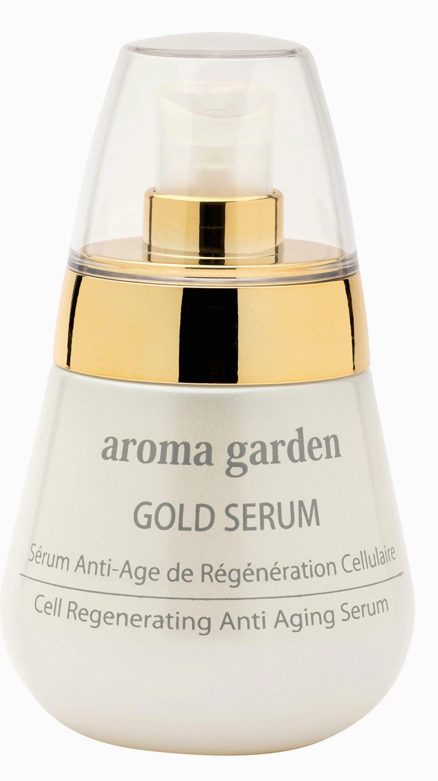 Serum regenerujące komórki z 24-karatowym złotem i kwasem hialuronowym - Przeciwstarzeniowe - Dla jedwabistej skóry - 100% organiczne i wegańskie - Natychmiastowy efekt liftingu 50 ml