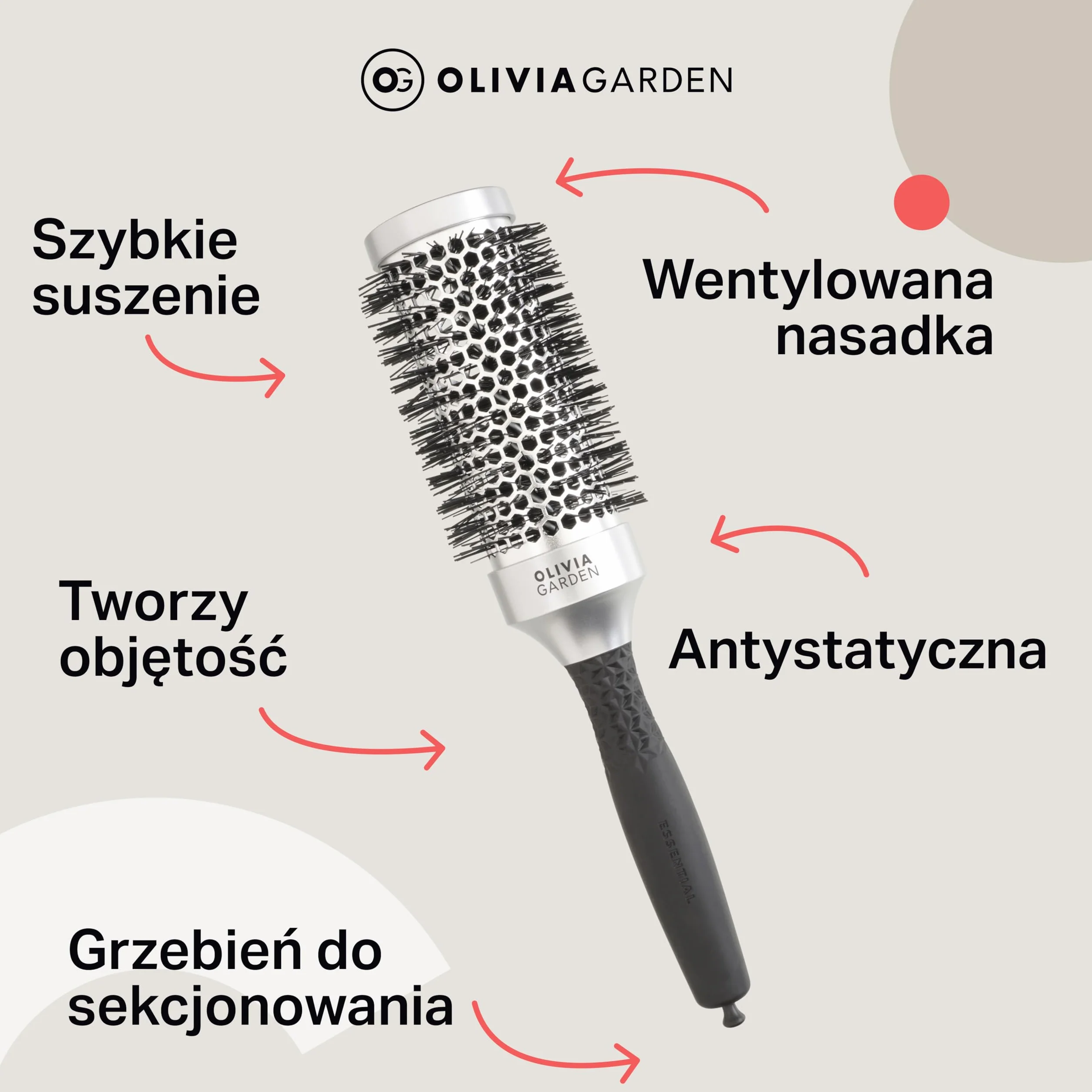 Essential Blowout Classic - Szybkie suszenie, antystatyczny, objętość dla włosów