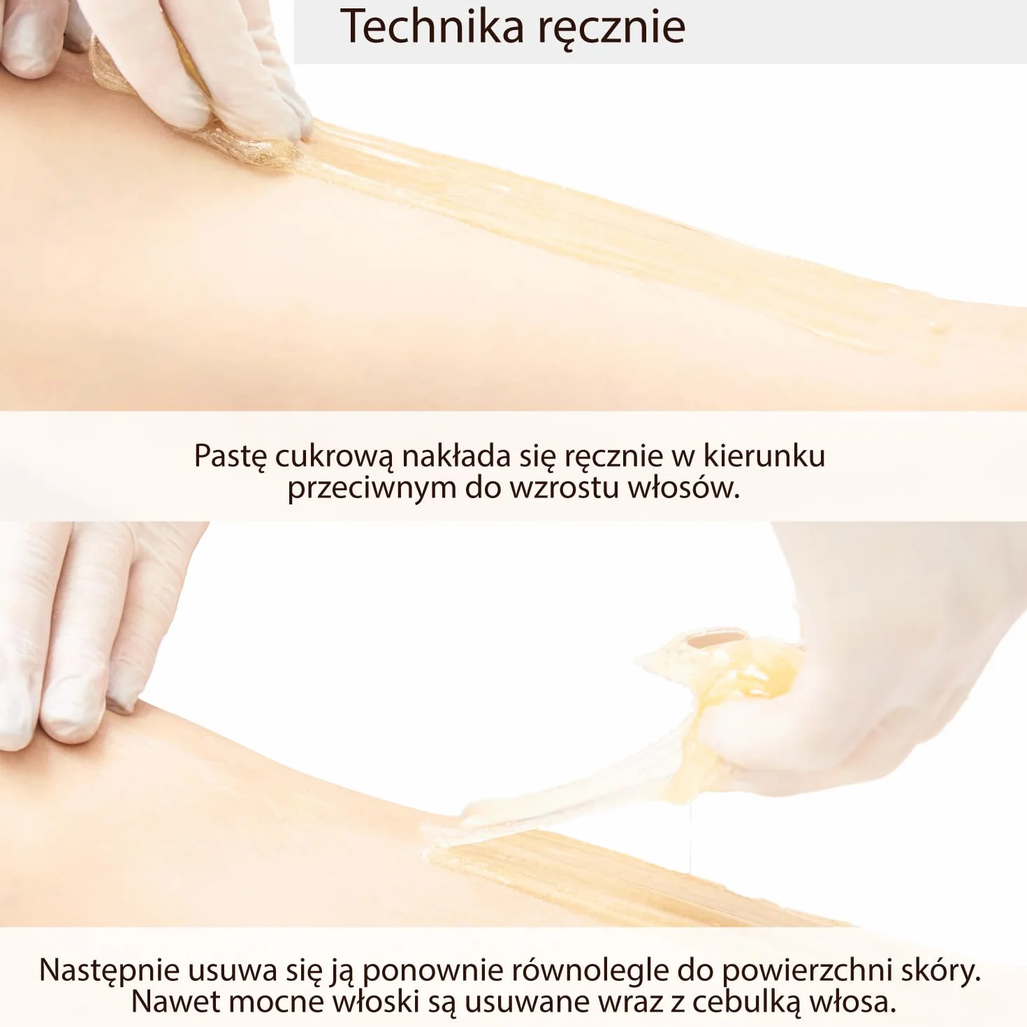 Sugaring Wax Kit - Beauty Sugar Test Set + 50 pasków fizelinowych GRATIS - pasta cukrowa do depilacji - wszystkie trzy pasty w formacie XXL á 600g - do okolic intymnych, twarzy i ciała