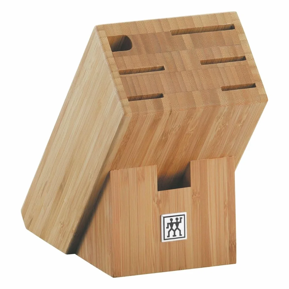 ZWILLING Twin Pollux Messerblock 7-tlg. Bambusblock rostfreier Spezialstahl
