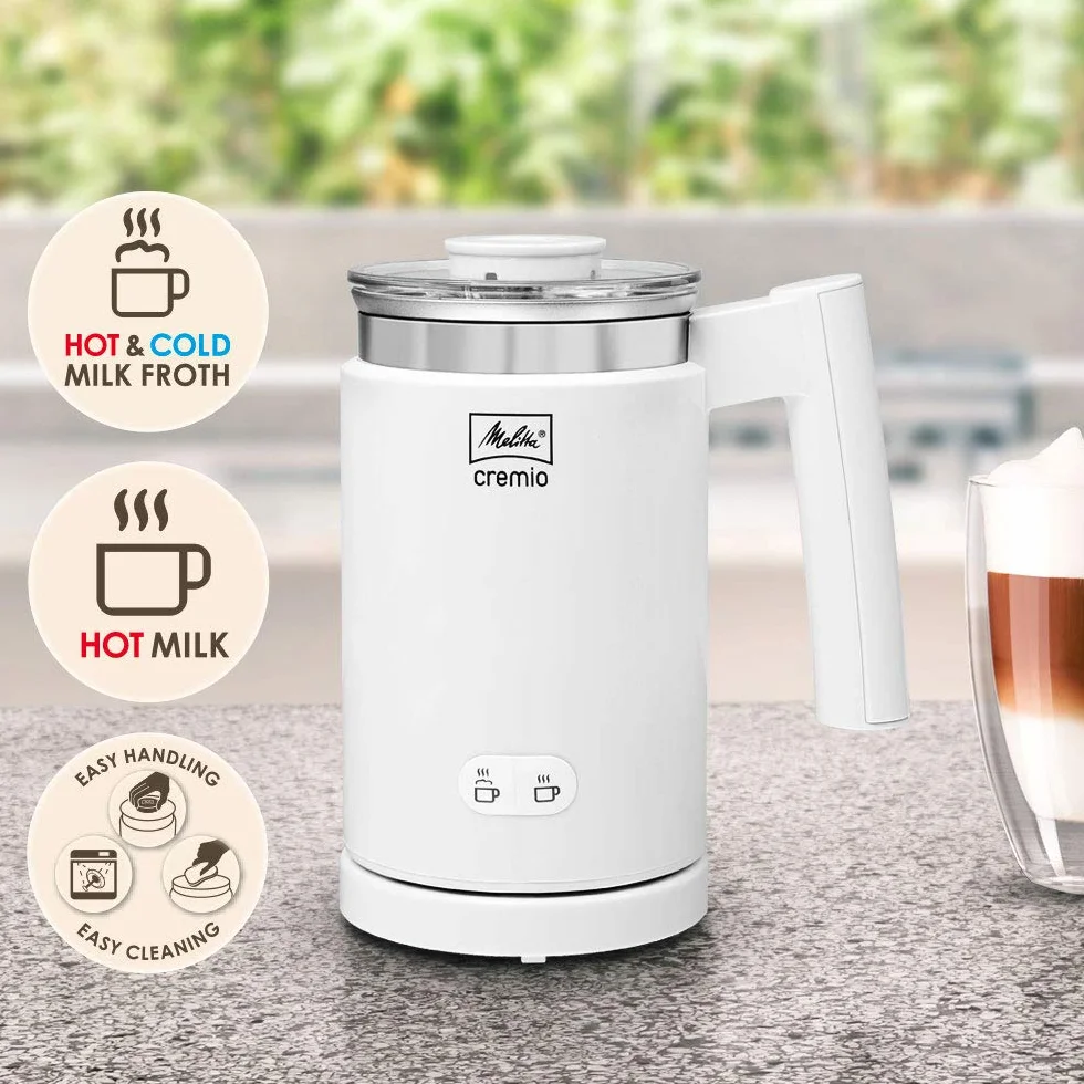 Melitta Cremio II Automatyczny spieniacz do mleka Biały