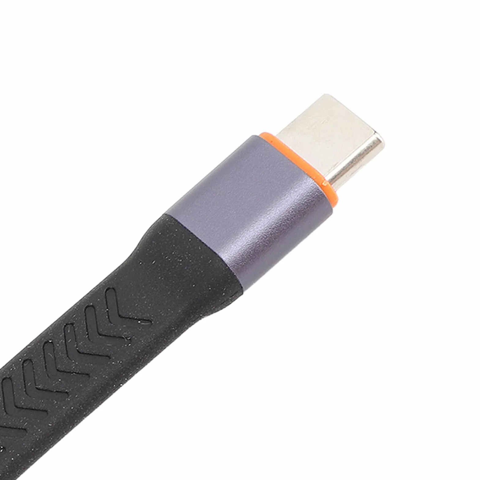 Krótki Kabel USB C do USB C, USB3.2 Gen2 Typ C z Męskiego na Męskie Kabel do Transmisji Danych 40 Gb/s FPC Elastyczny Kabel do Laptopa
