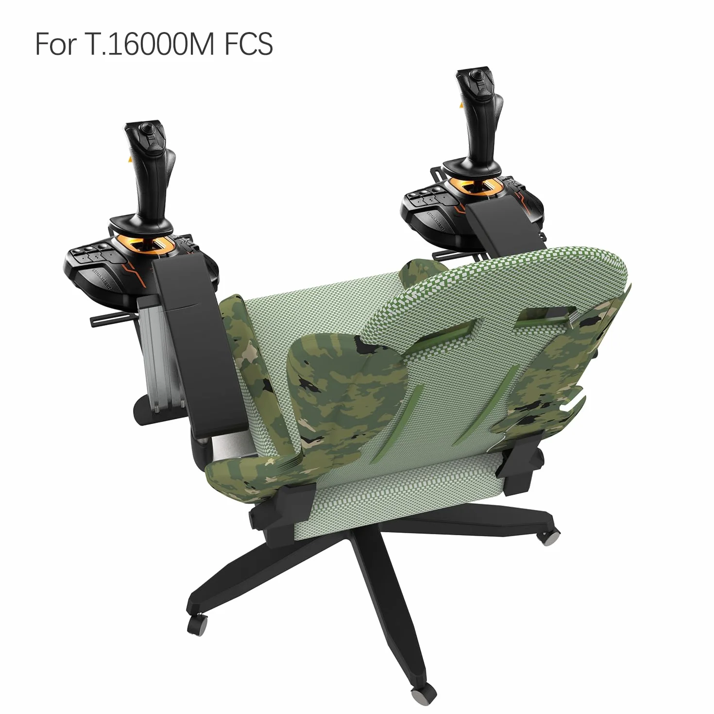 EG STARTS Uchwyt na fotel Flight Sim Game Joystick przepustnica Hotas kompatybilne z Logitech G X56 X52 Thrustmaster T-Flight Hotas