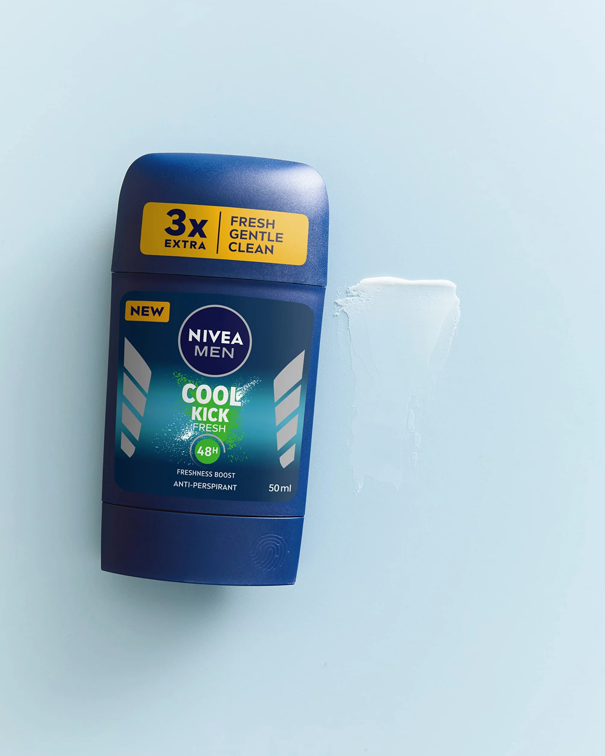 NIVEA MEN Fresh Kick 48 H Antyperspirant w sztyfcie dla mężczyzn 50 ml