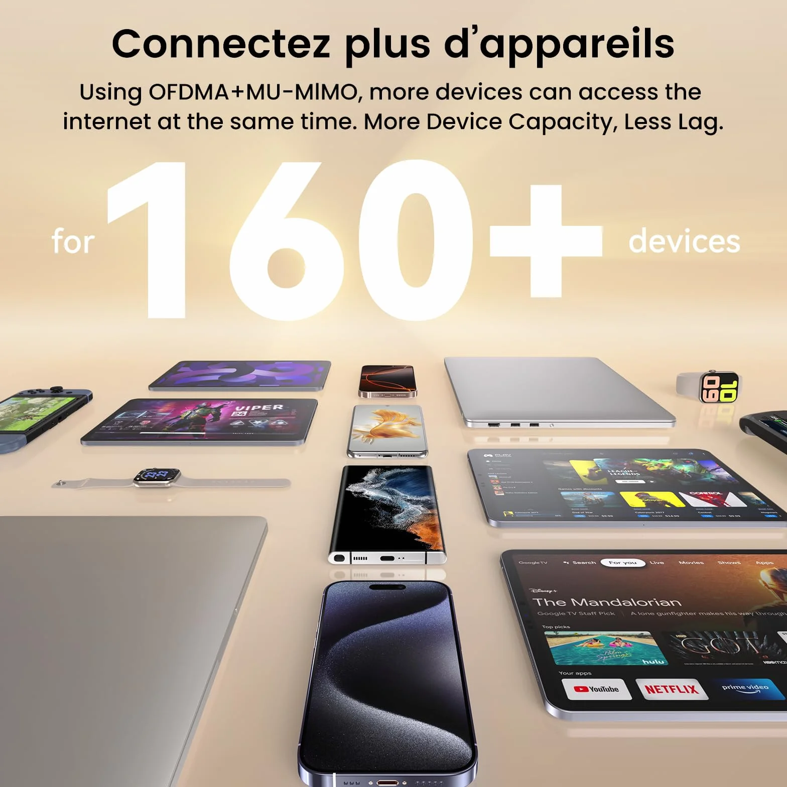 Tenda Nova ME3 Pro 7 System WiFi Mesh - BE3600 Dual Band (2,4 GHz: 688 Mbps, 5 GHz: 2882 Mbps), 3-4 porty gigabitowe na jednostkę, NFC, WPA3, 3 sztuki