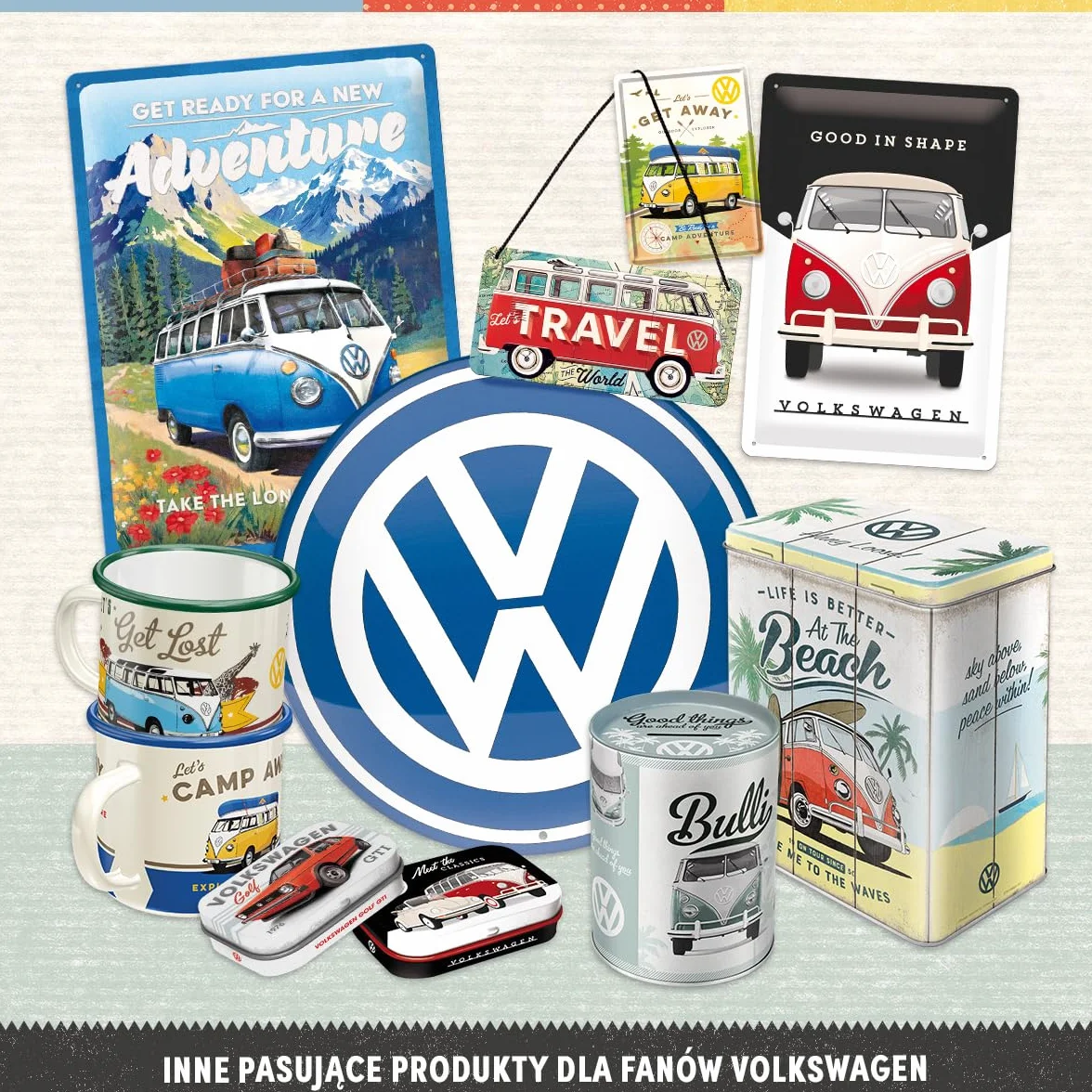 Nostalgic-Art Retro kubek ceramiczny 330 ml VW The Original Ride Oficjalny Licencjonowany Produkt