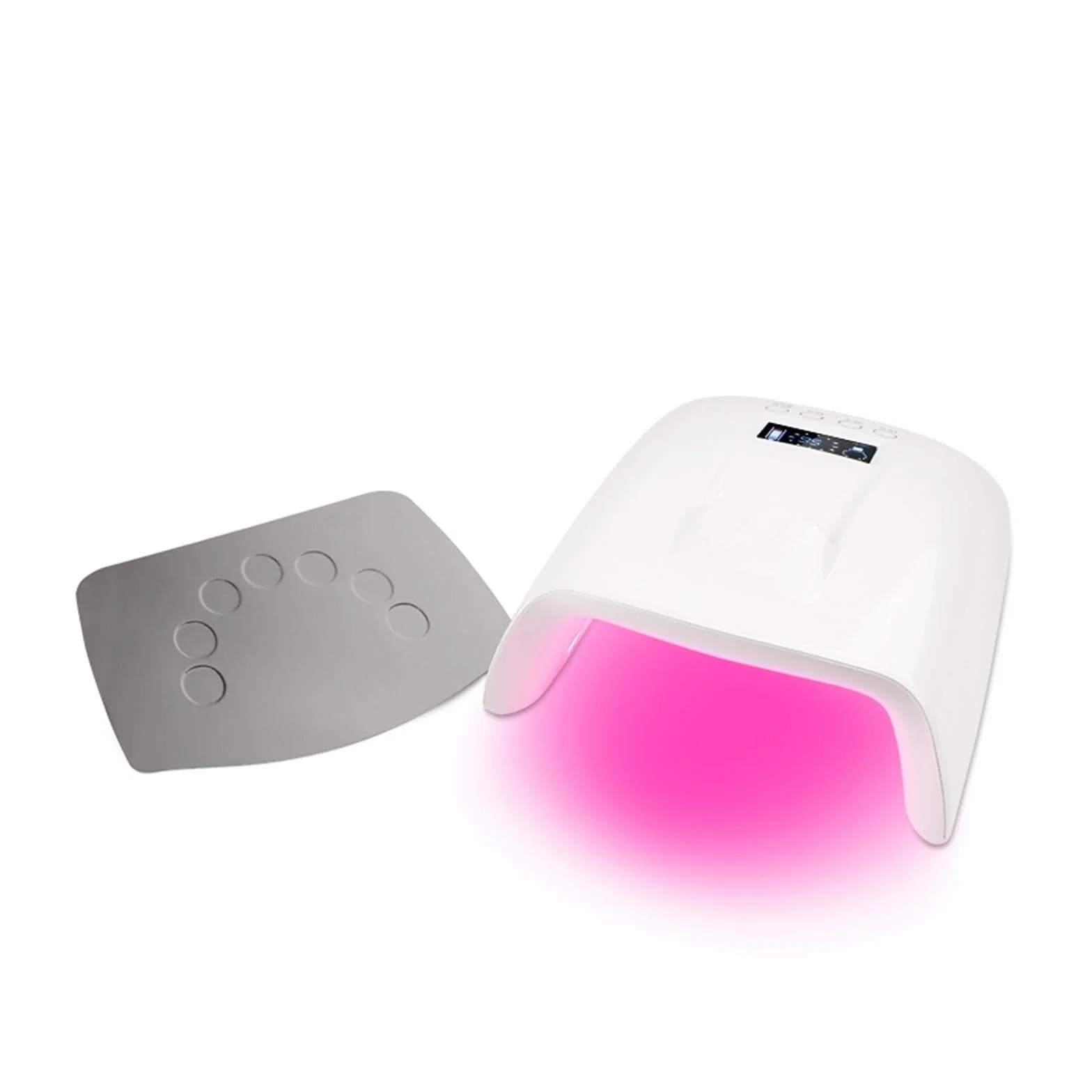 Lampa LED UV do paznokci Lampa LED UV do paznokci Bezprzewodowa CZERWONA lampa Bezprzewodowa 60 W Lampa LED UV do paznokci do utwardzania lakieru żelowego Bezprzewodowa z baterią litową 60 W Pro Light