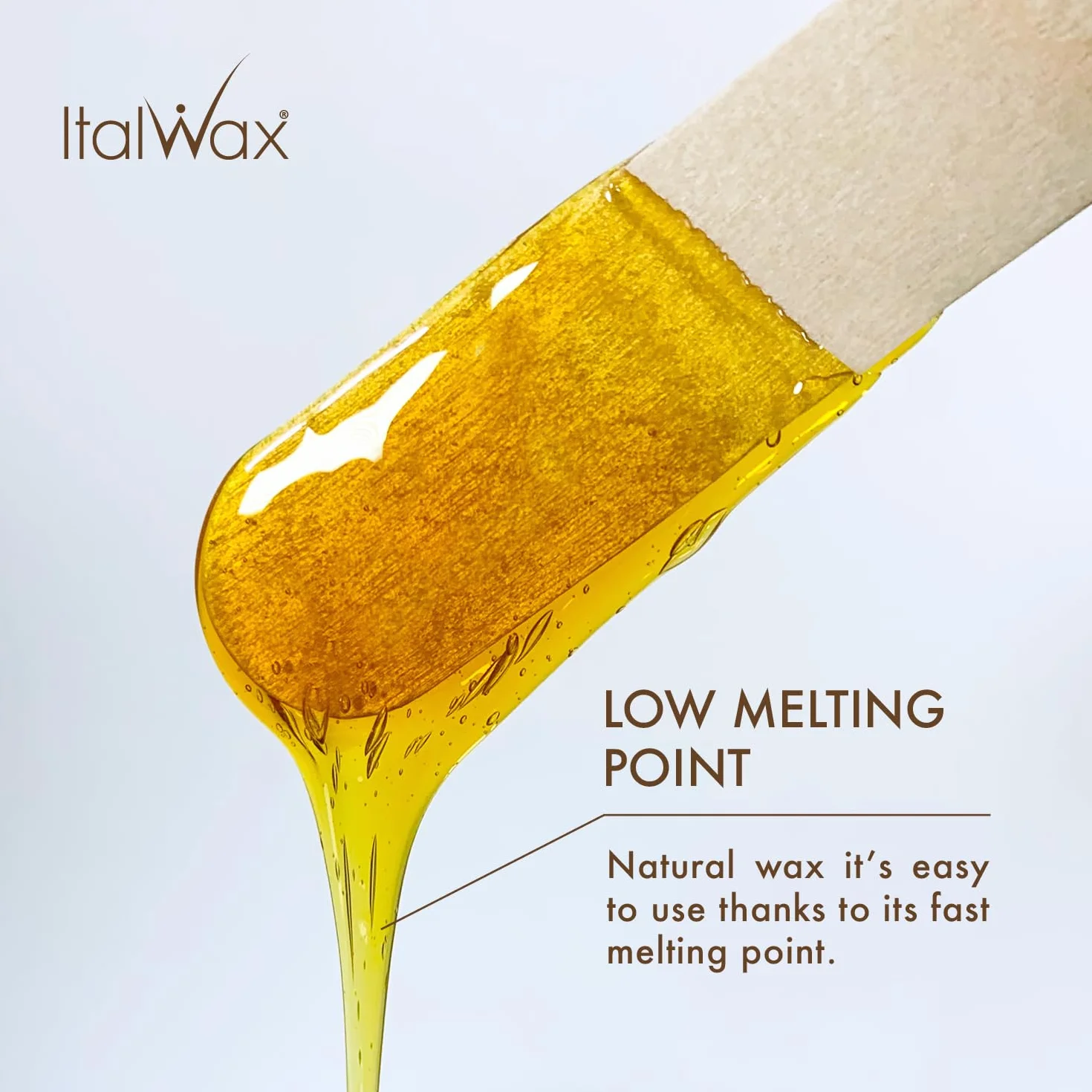 Wosk do depilacji twardy w granulkach ItalWax Film Wax Natural, 500g