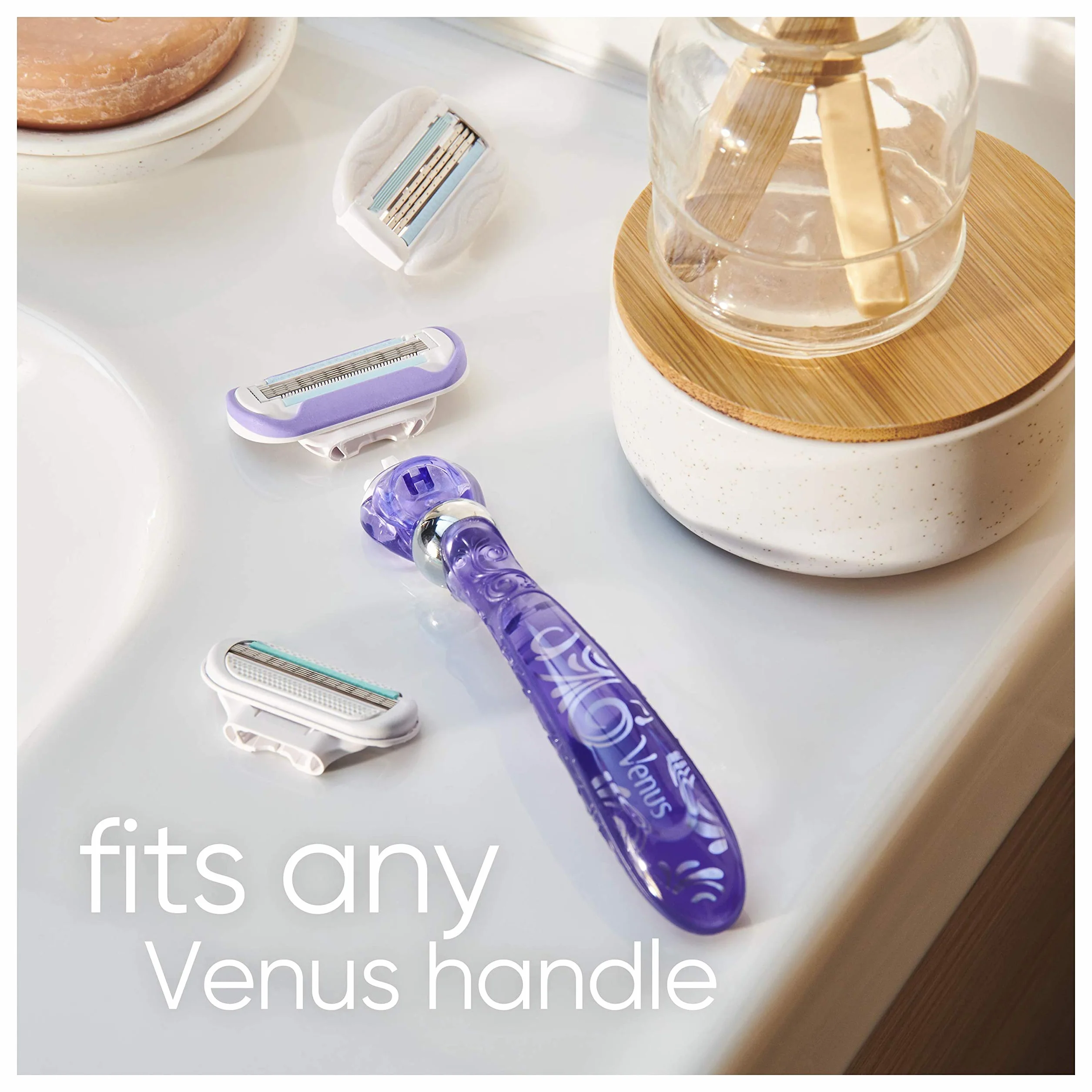 Gillette - 3 żyletki Venus Deluxe Smooth Swirl - 1 sztuka