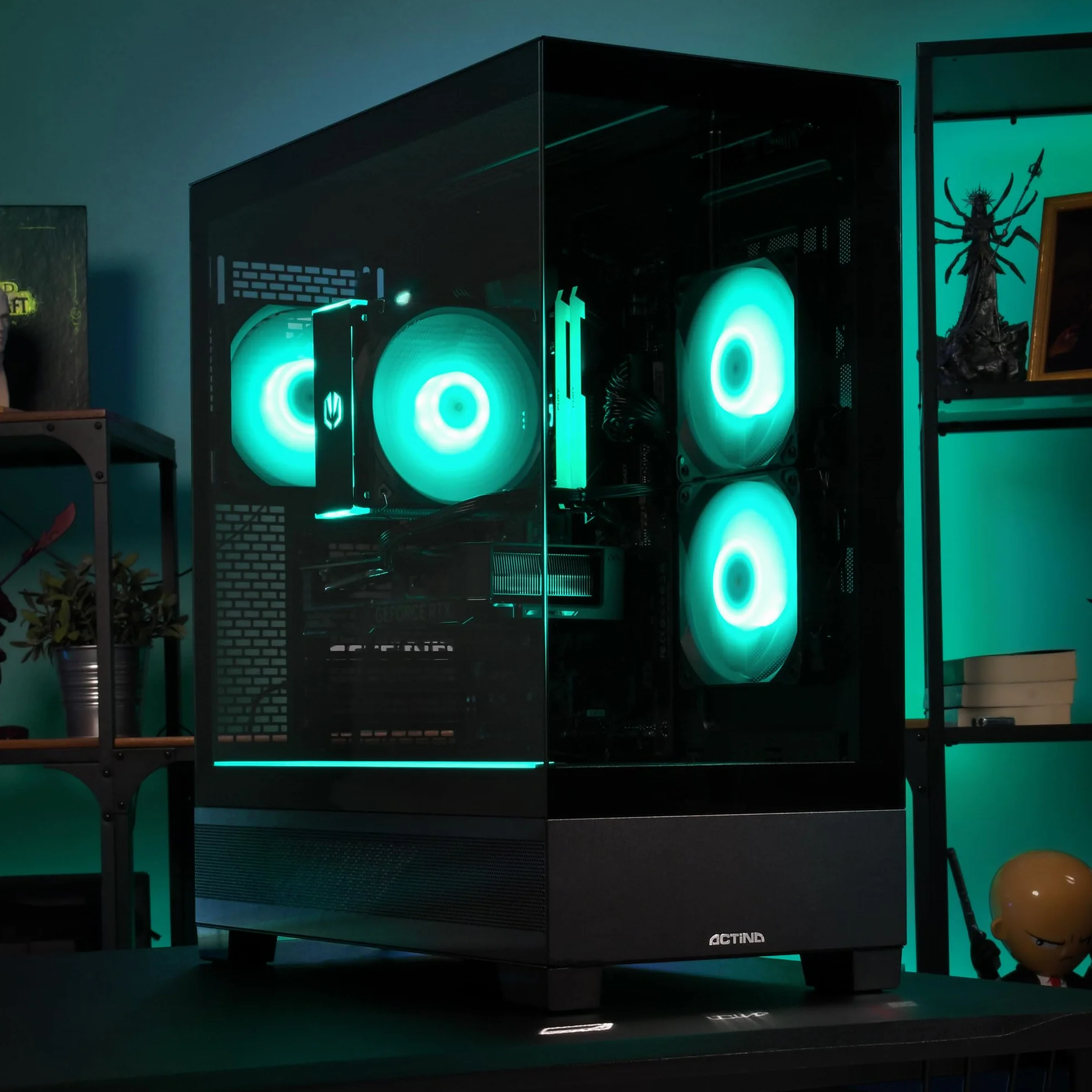 ACTINA VIEW 12400F/32GB/1TB/RTX4060TI/600W