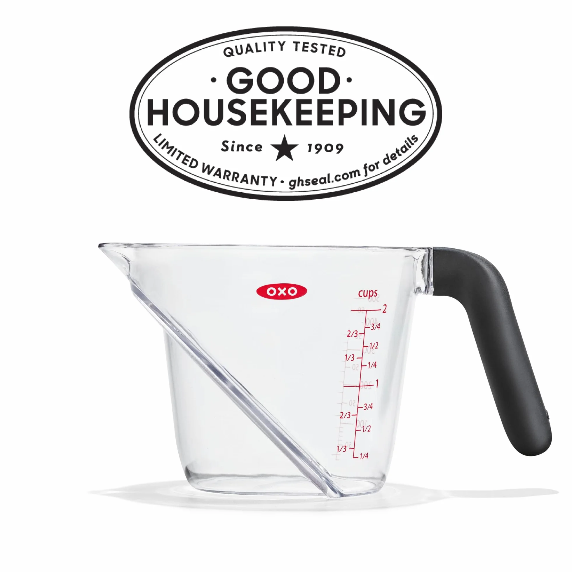 Oxo Good Grips Miarka Bezbarwny Czarny 500 ml