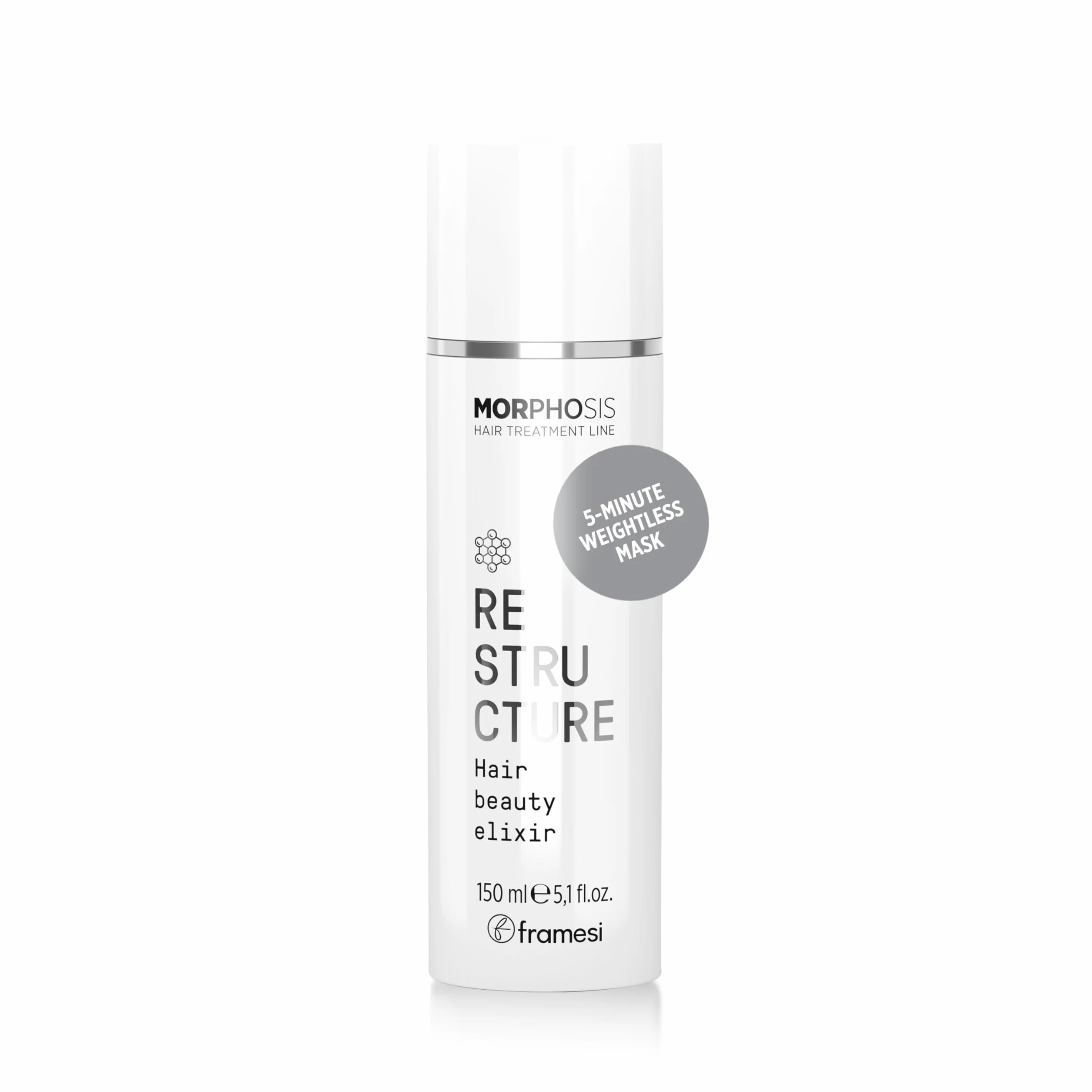 Framesi Morphosis Restructure Hair Beauty Elixir 150 ml - regenerujący lakier do włosów zniszczonych